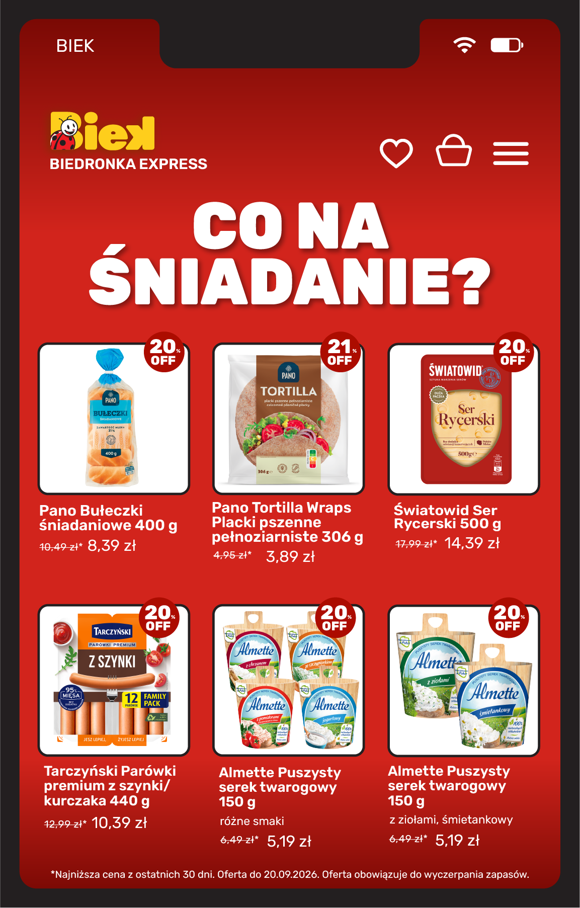 biedronka - Aktualna gazetka Biedronka - Biek ważna od 18.09.2026 do 20.09.2026 - page: 12