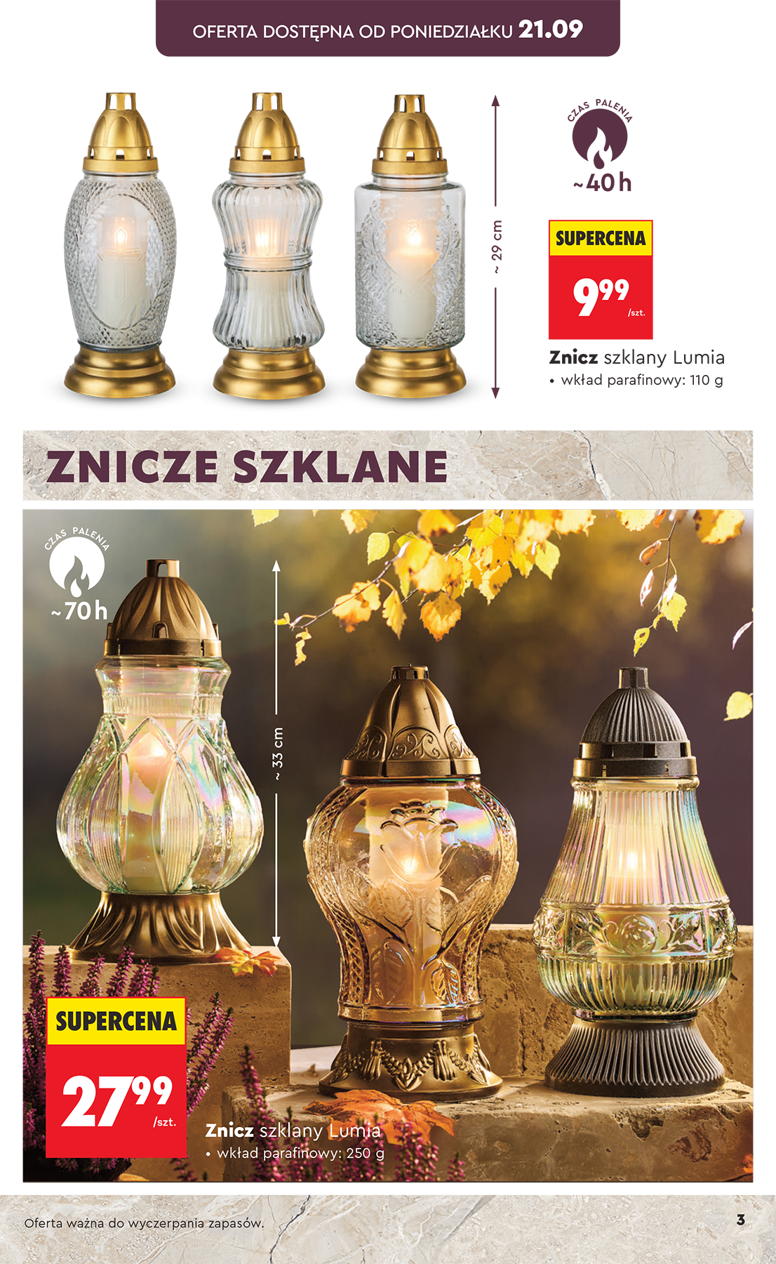 biedronka - Aktualna gazetka Biedronka - Znicze ważna od 21.09.2026 do 30.09.2026 - page: 3