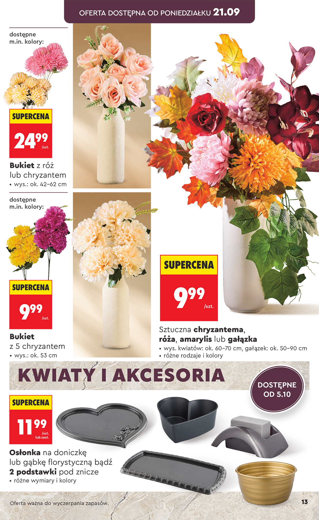 biedronka - Aktualna gazetka Biedronka - Znicze ważna od 21.09.2026 do 30.09.2026 - page: 13