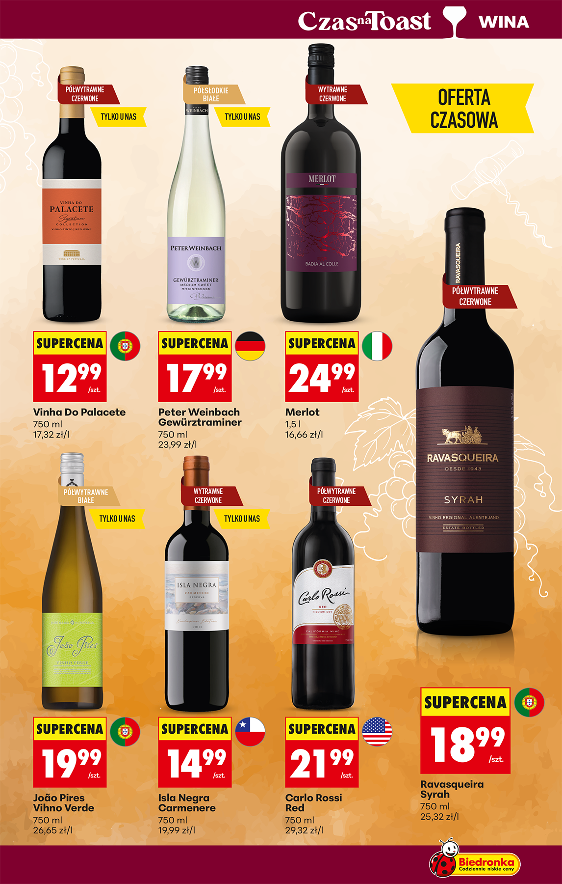 biedronka - Aktualna gazetka Biedronka - Alkohol ważna od 21.09.2026 do 03.10.2026 - page: 3