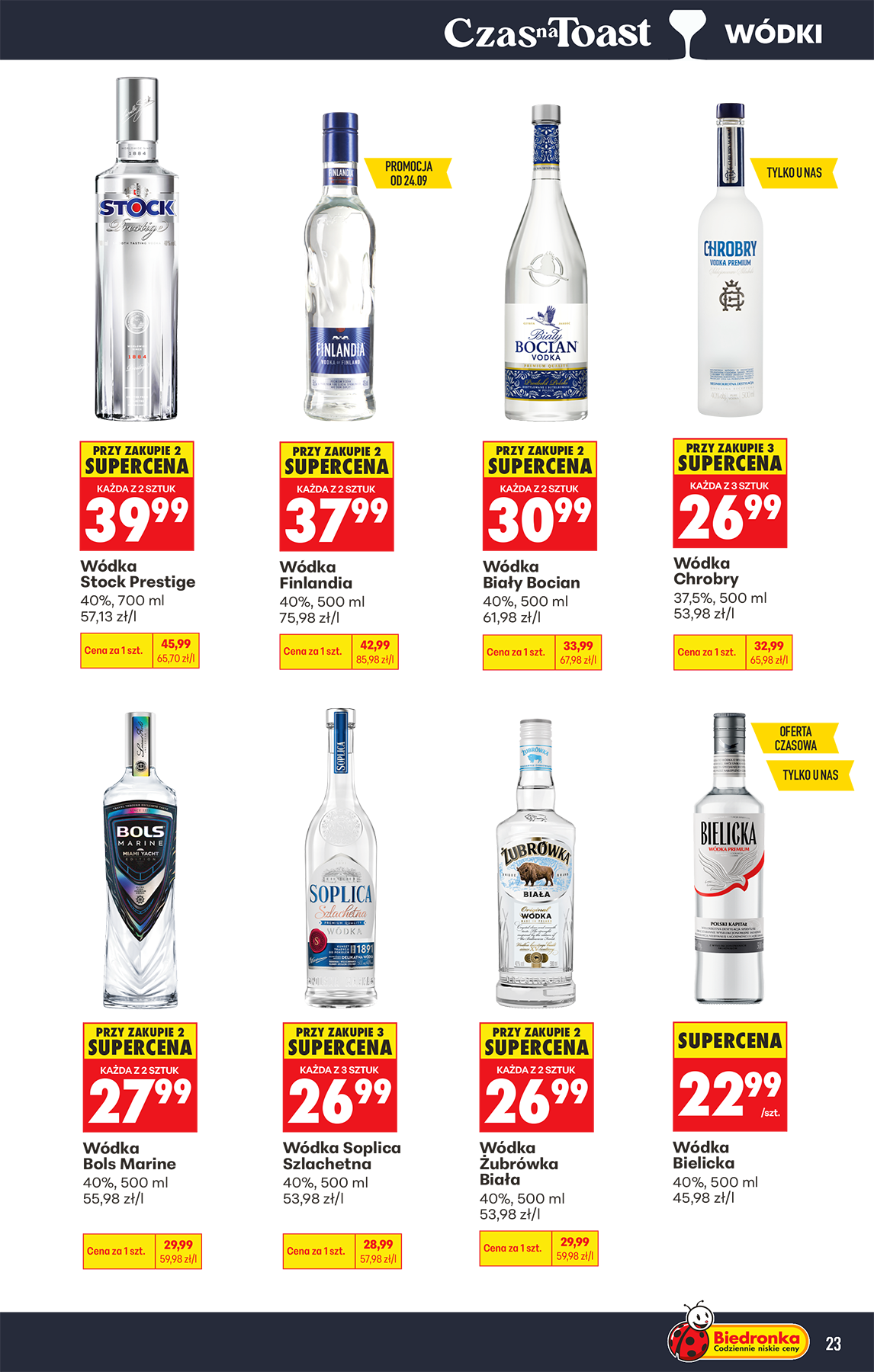 biedronka - Aktualna gazetka Biedronka - Alkohol ważna od 21.09.2026 do 03.10.2026 - page: 25