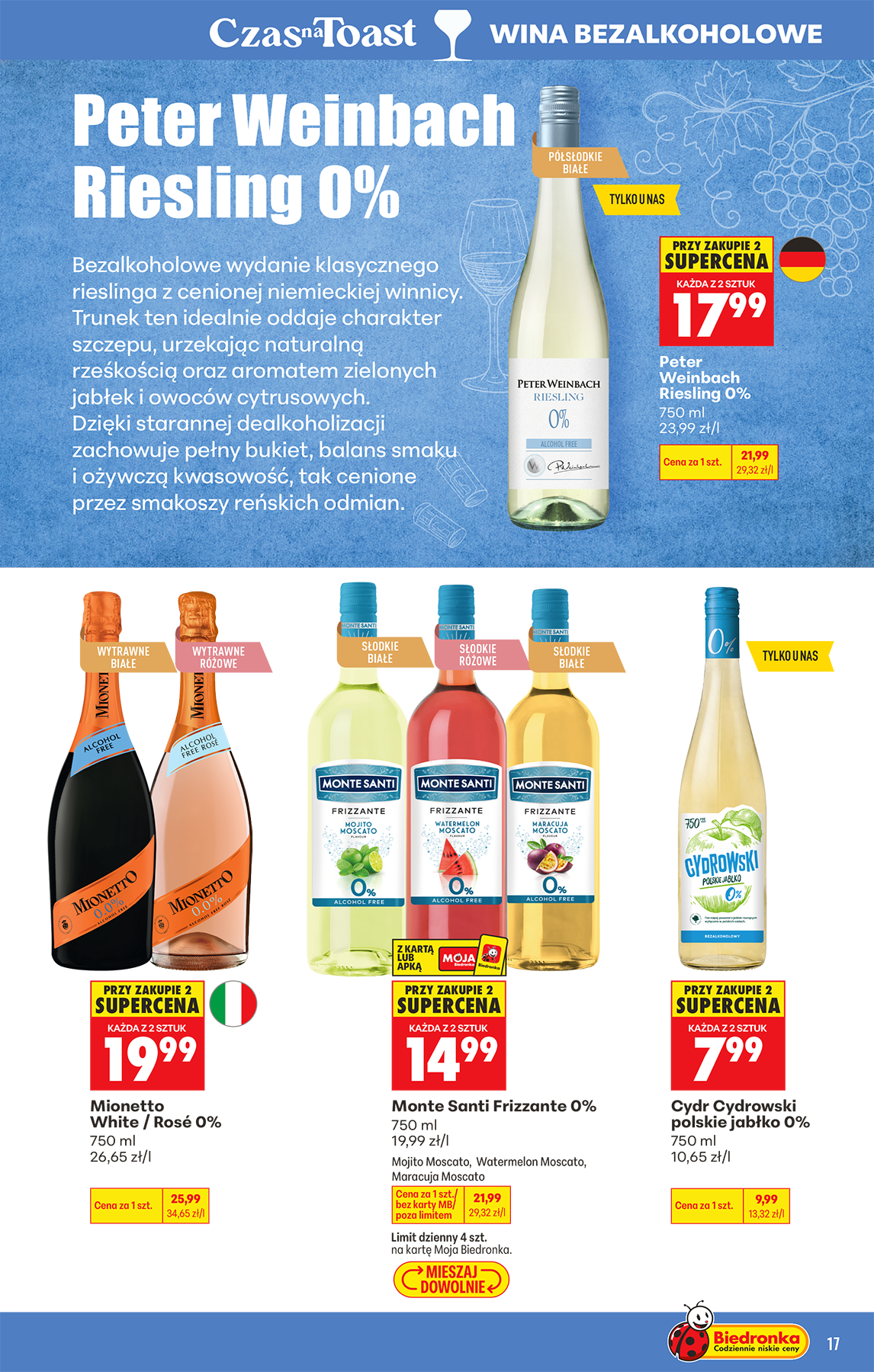 biedronka - Aktualna gazetka Biedronka - Alkohol ważna od 21.09.2026 do 03.10.2026 - page: 19
