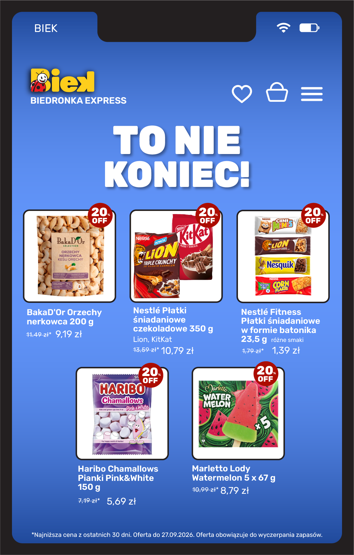 biedronka - Aktualna gazetka Biedronka - BIEK ważna od 25.09.2026 do 27.09.2026 - page: 29