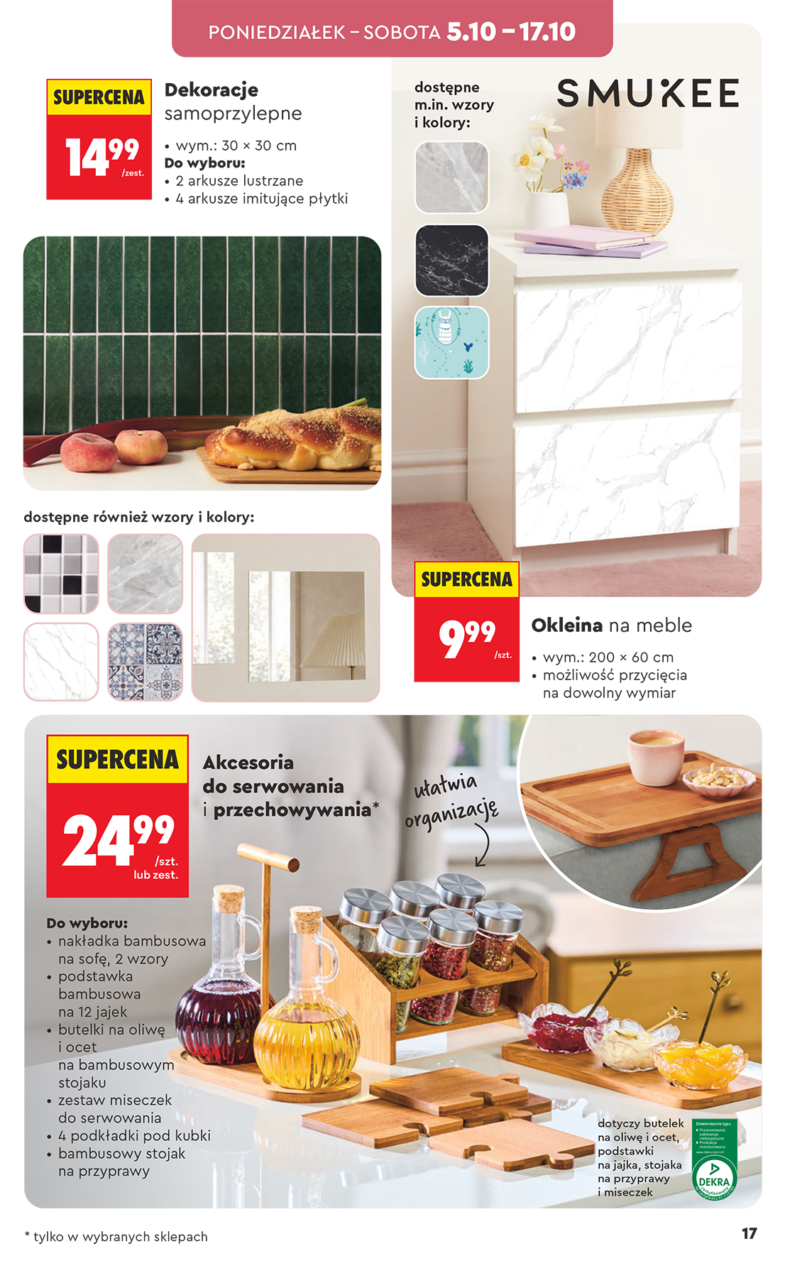 biedronka - Nowa gazetka Biedronka - Hity i inspiracje ważna od 03.10.2026 do 17.10.2026 - page: 17