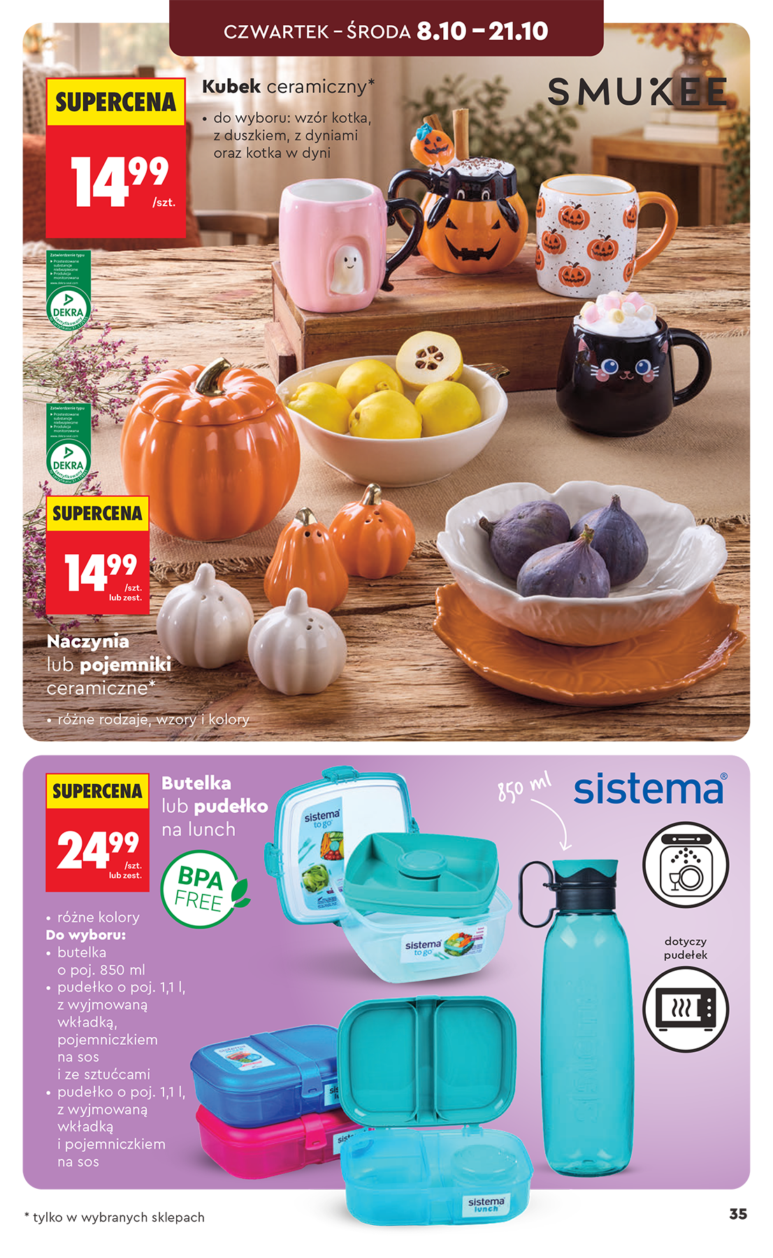 biedronka - Nowa gazetka Biedronka - Hity i inspiracje ważna od 03.10.2026 do 17.10.2026 - page: 35