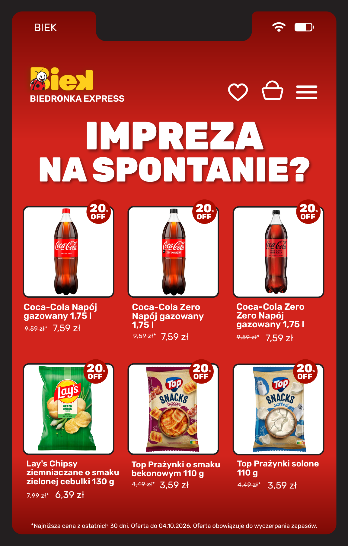 biedronka - Aktualna gazetka Biedronka - Biek ważna od 02.10.2026 do 04.10.2026 - page: 28