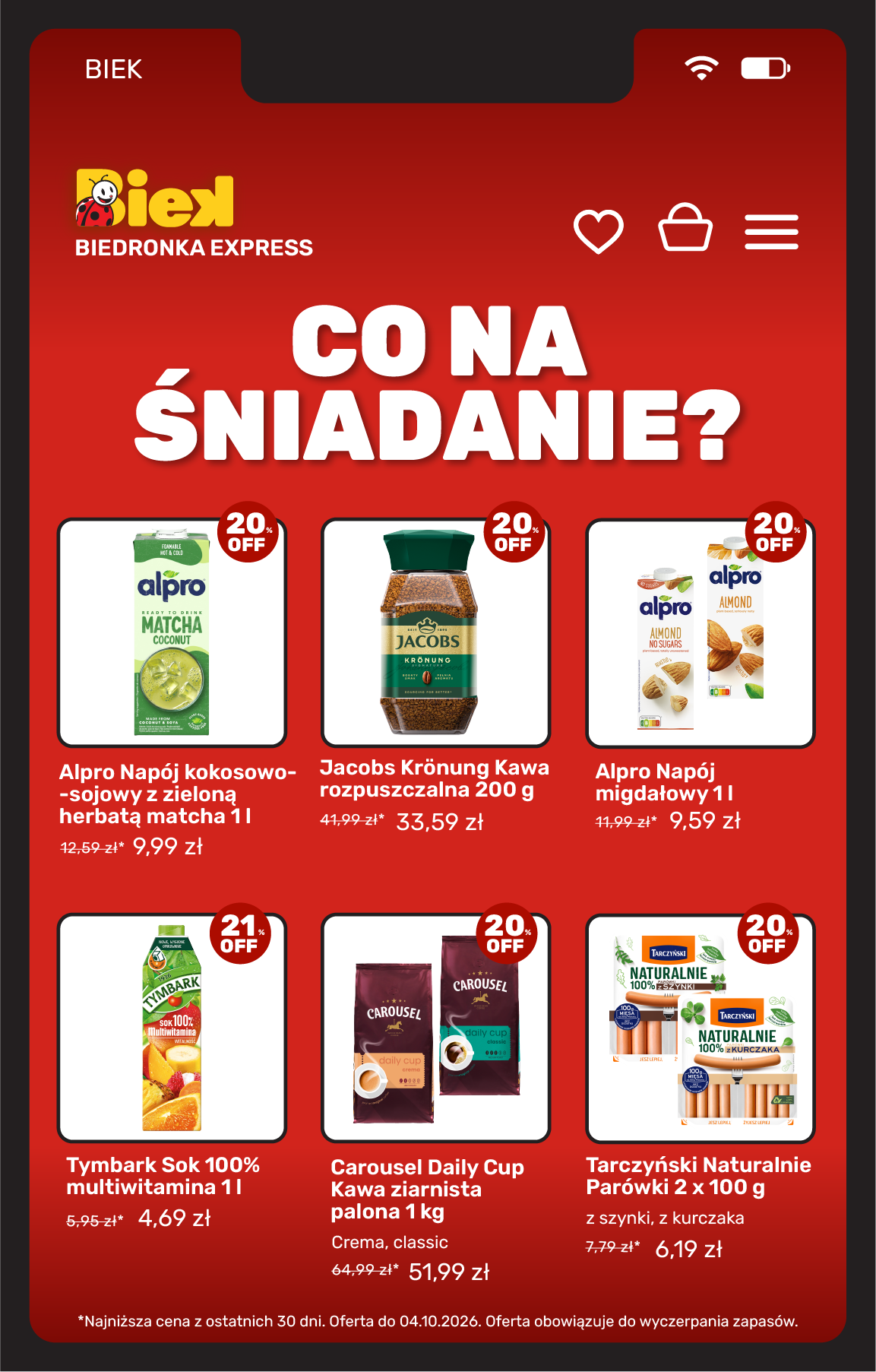 biedronka - Aktualna gazetka Biedronka - Biek ważna od 02.10.2026 do 04.10.2026 - page: 13