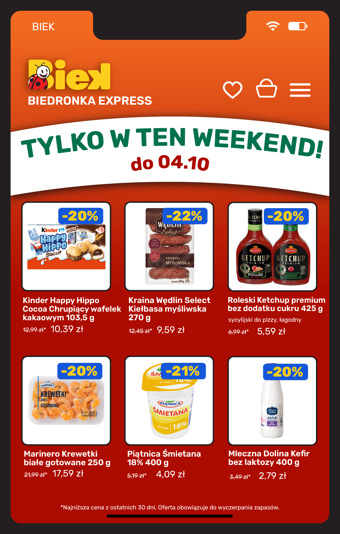 biedronka - Aktualna gazetka Biedronka - Biek ważna od 02.10.2026 do 04.10.2026 - page: 25