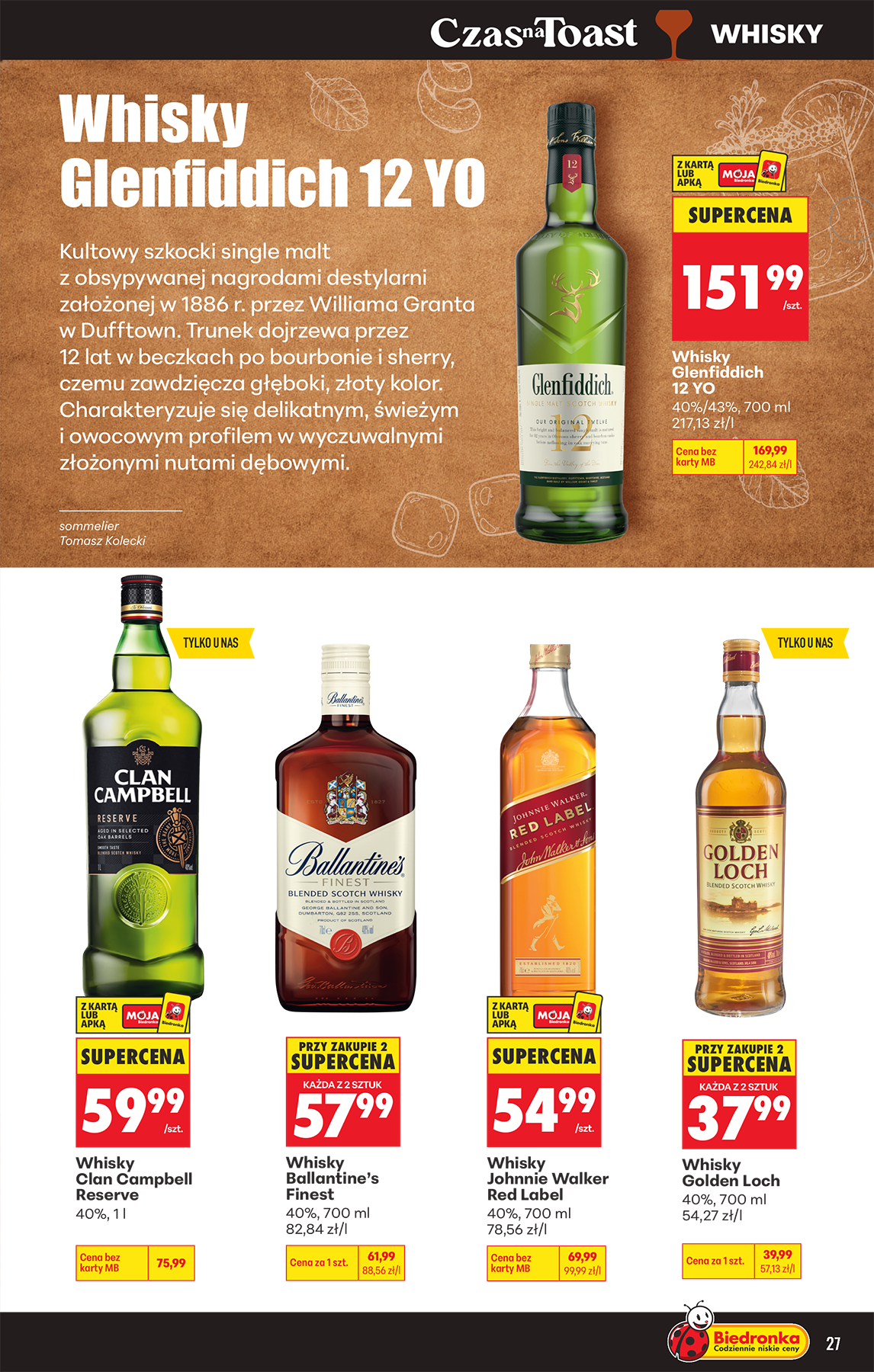 biedronka - Nowa gazetka Biedronka - Czas na toast ważna od 05.10.2026 do 17.10.2026 - page: 27