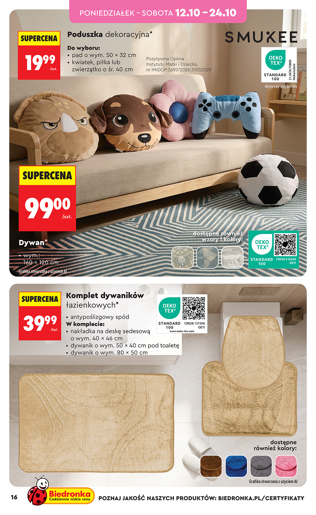 biedronka - Nowa gazetka Biedronka - Hity i inspiracje ważna od 10.10.2026 do 31.10.2026 - page: 16