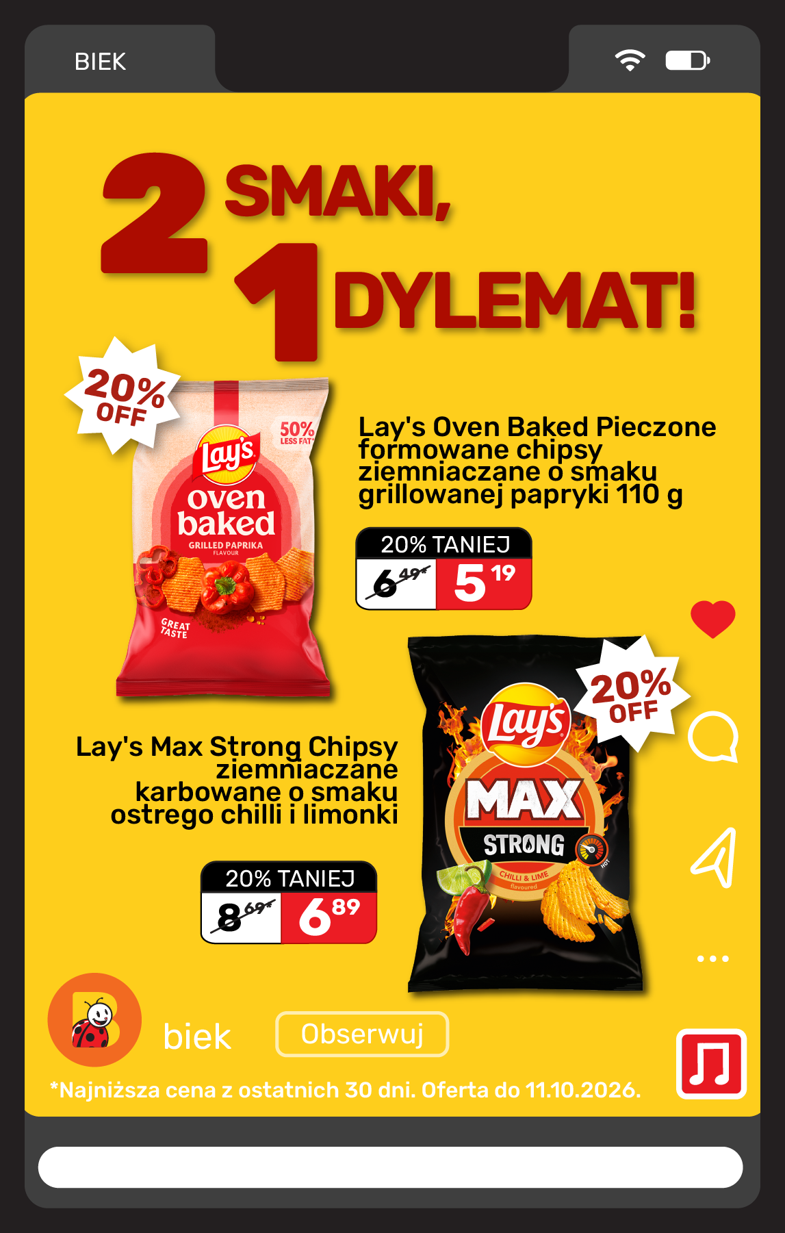 biedronka - Aktualna gazetka Biedronka - BIEK ważna od 09.10.2026 do 11.10.2026 - page: 23