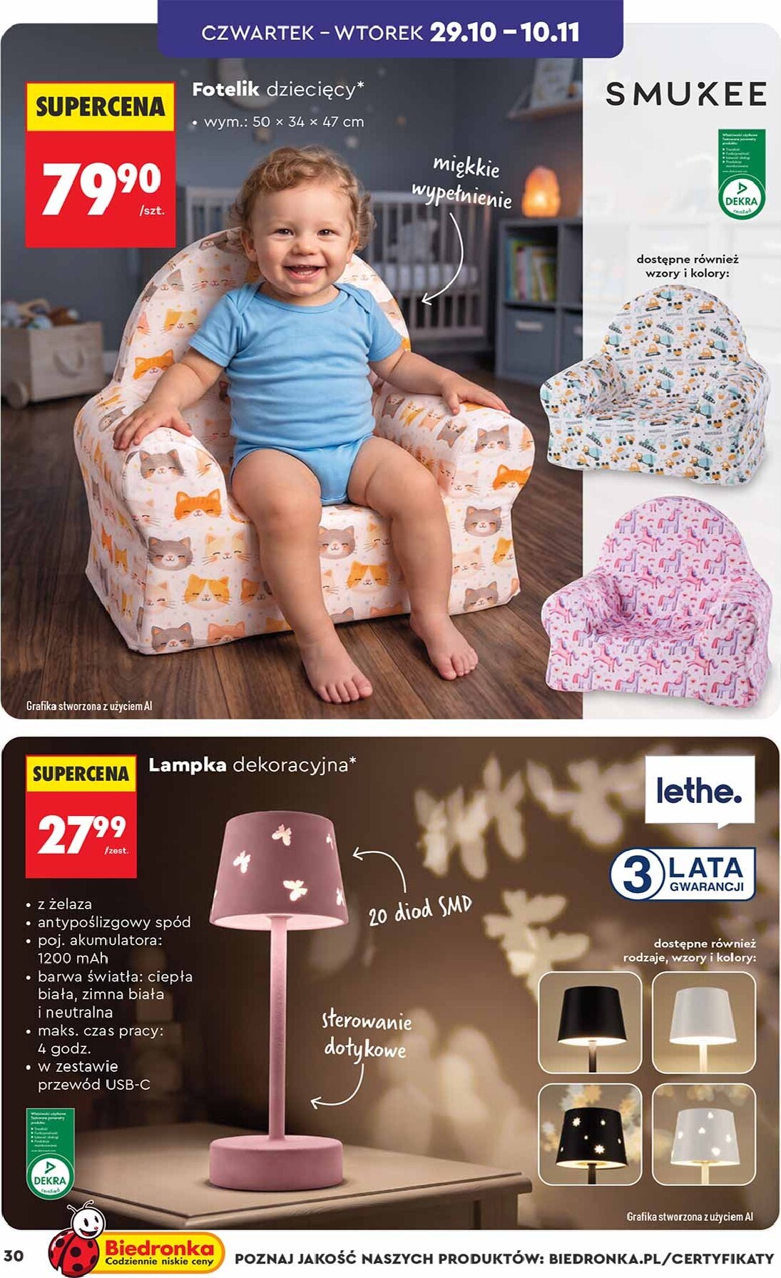 biedronka - Nowa gazetka Biedronka - Hity i inspiracje ważna od 24.10.2026 do 10.11.2026 - page: 30