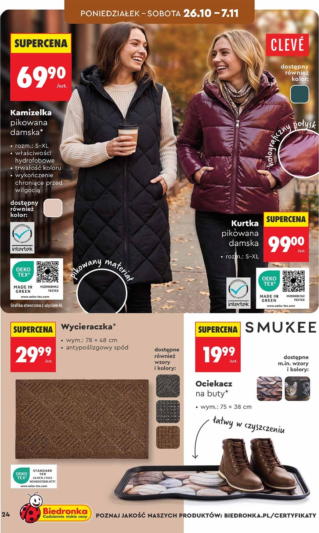 biedronka - Nowa gazetka Biedronka - Hity i inspiracje ważna od 24.10.2026 do 10.11.2026 - page: 24