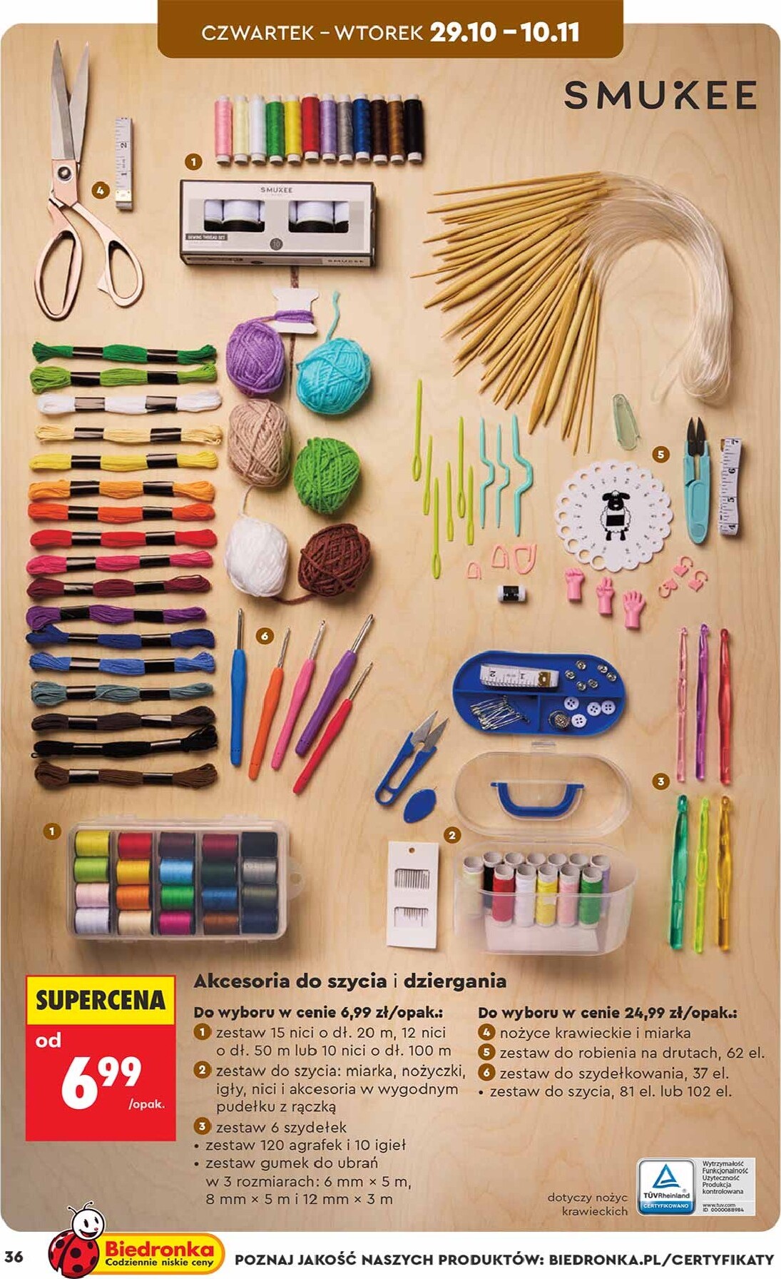 biedronka - Nowa gazetka Biedronka - Hity i inspiracje ważna od 24.10.2026 do 10.11.2026 - page: 36