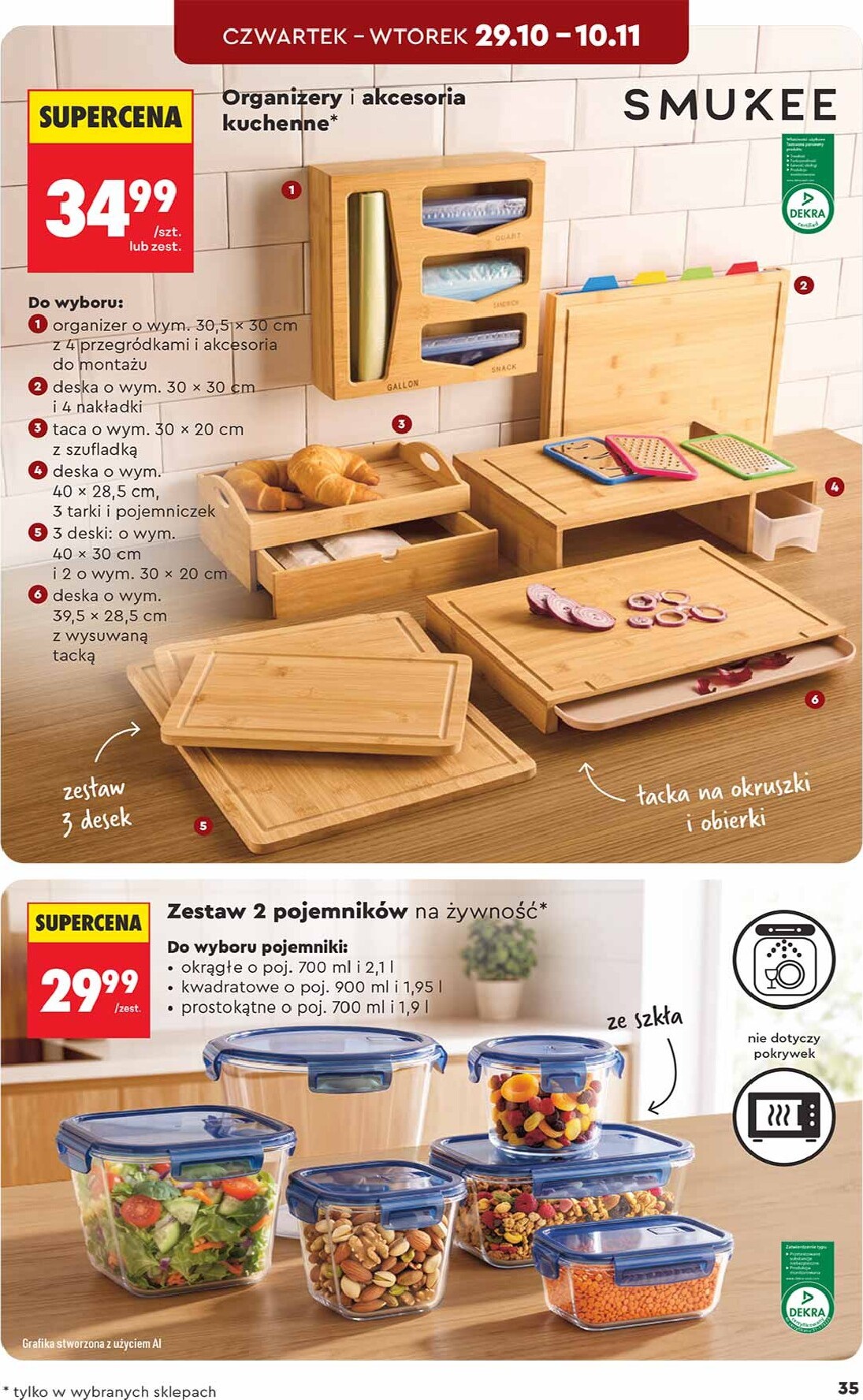 biedronka - Nowa gazetka Biedronka - Hity i inspiracje ważna od 24.10.2026 do 10.11.2026 - page: 35