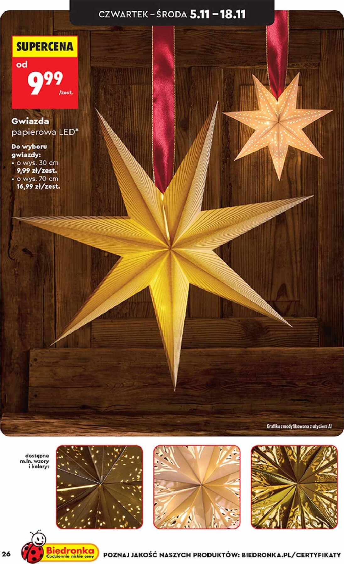 biedronka - Nowa gazetka Biedronka - Hity i inspiracje ważna od 02.11.2026 do 18.11.2026 - page: 26