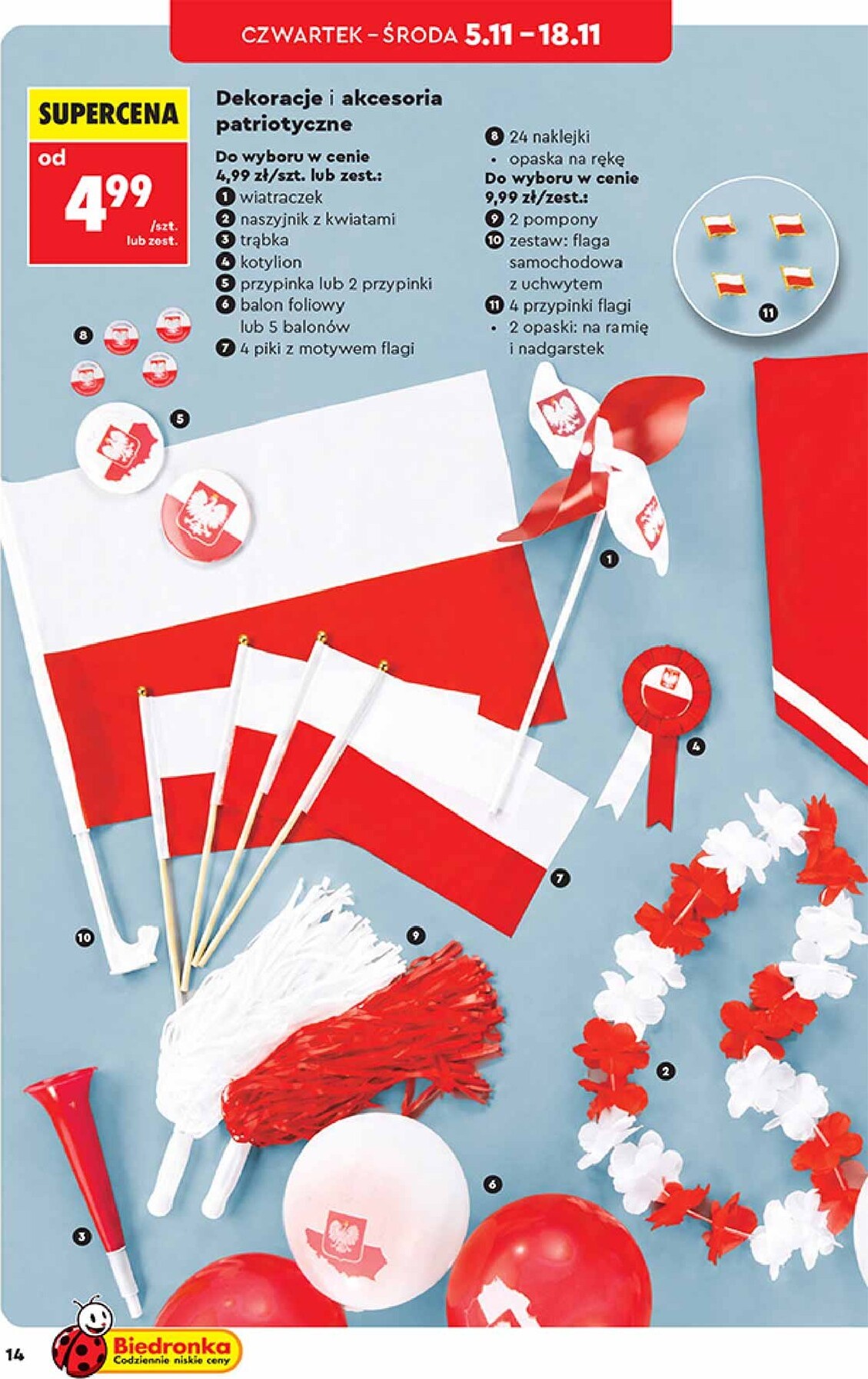 biedronka - Nowa gazetka Biedronka - Hity i inspiracje ważna od 02.11.2026 do 18.11.2026 - page: 14