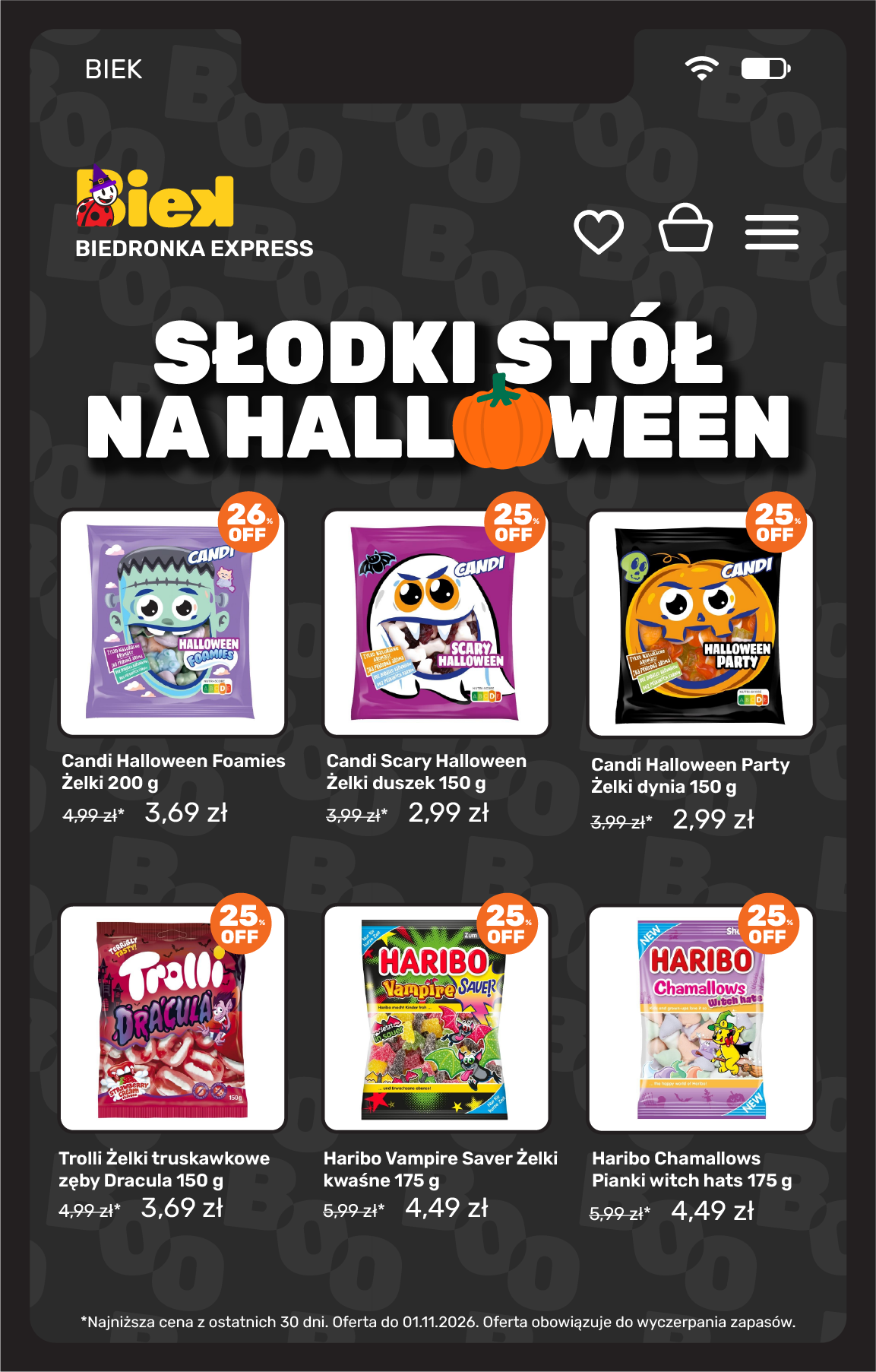 biedronka - Aktualna gazetka Biedronka - Biek ważna od 30.10.2026 do 01.11.2026 - page: 6