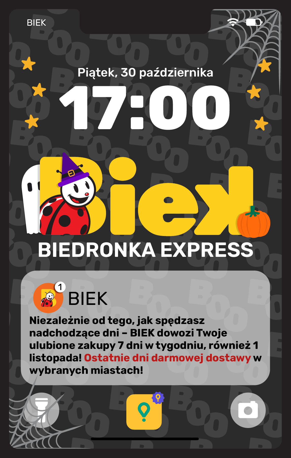 biedronka - Aktualna gazetka Biedronka - Biek ważna od 30.10.2026 do 01.11.2026 - page: 1