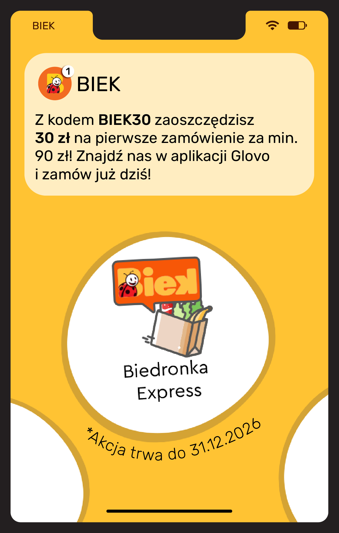 biedronka - Aktualna gazetka Biedronka - Biek ważna od 30.10.2026 do 01.11.2026 - page: 26