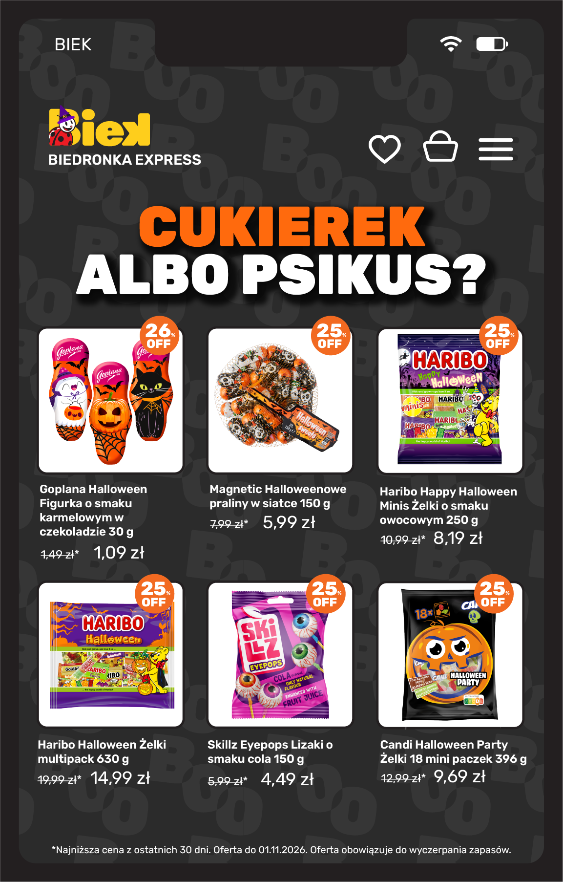 biedronka - Aktualna gazetka Biedronka - Biek ważna od 30.10.2026 do 01.11.2026 - page: 9