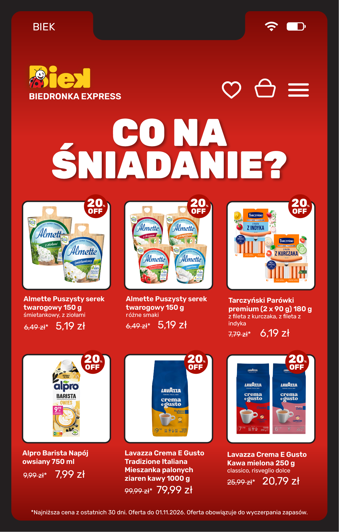 biedronka - Aktualna gazetka Biedronka - Biek ważna od 30.10.2026 do 01.11.2026 - page: 12