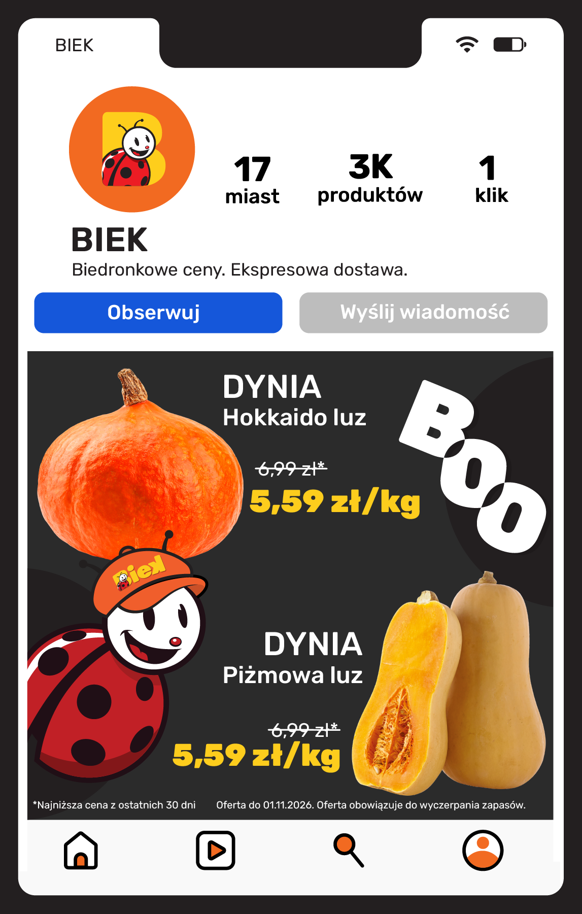 biedronka - Aktualna gazetka Biedronka - Biek ważna od 30.10.2026 do 01.11.2026 - page: 23