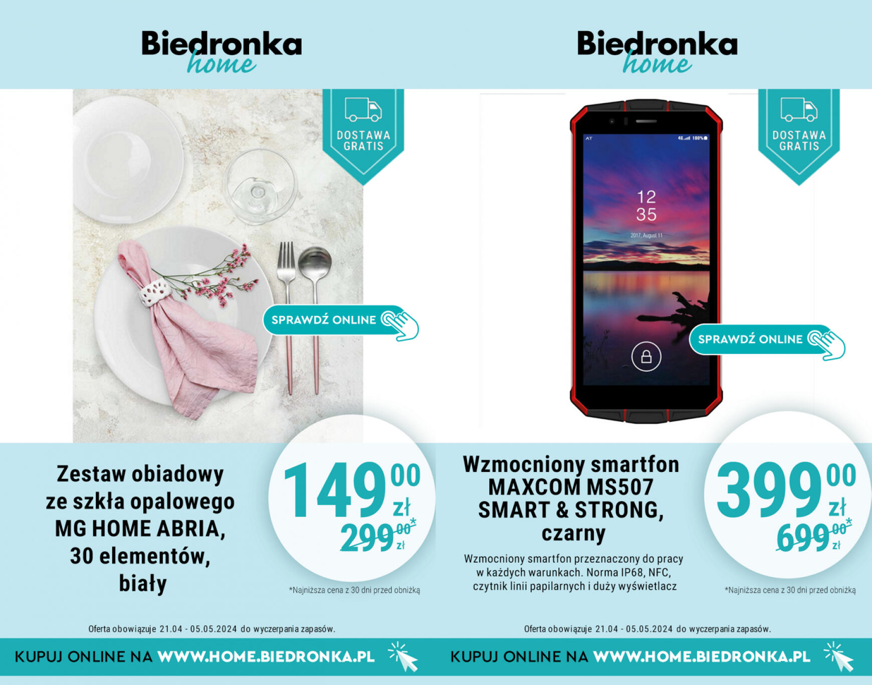 biedronka - Biedronka Home gazetka aktualna ważna od 21.04. - 12.05. - page: 6