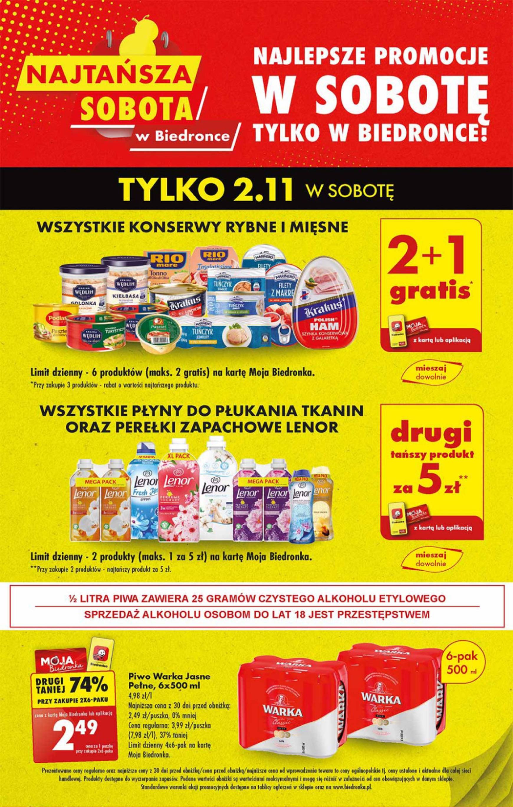 biedronka - Biedronka - Najtańsza sobota gazetka ważna od 02.11. - 02.11. - page: 2