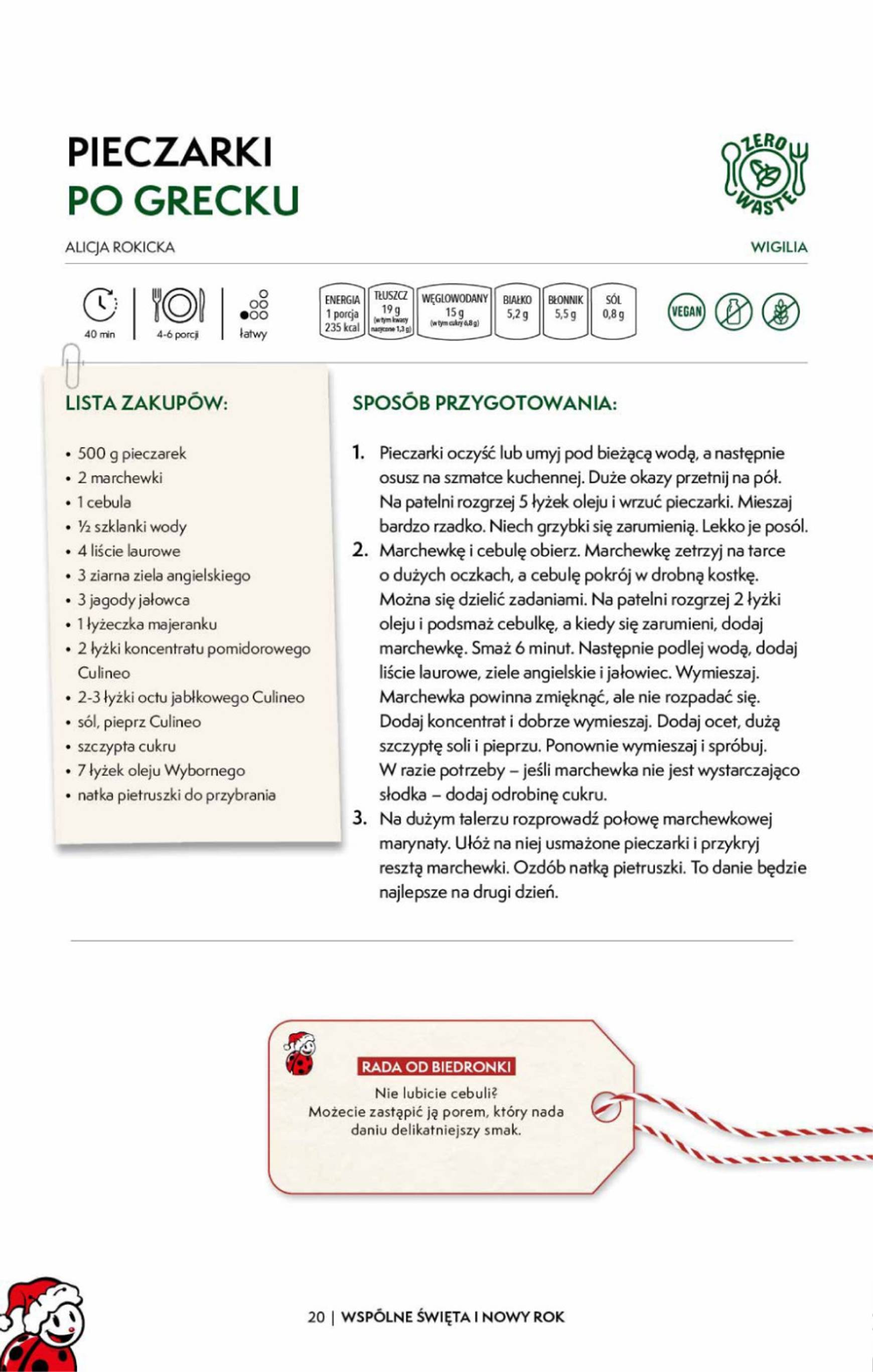 biedronka - Biedronka - Święta 2024 gazetka ważna od 01.12. - 31.12. - page: 20