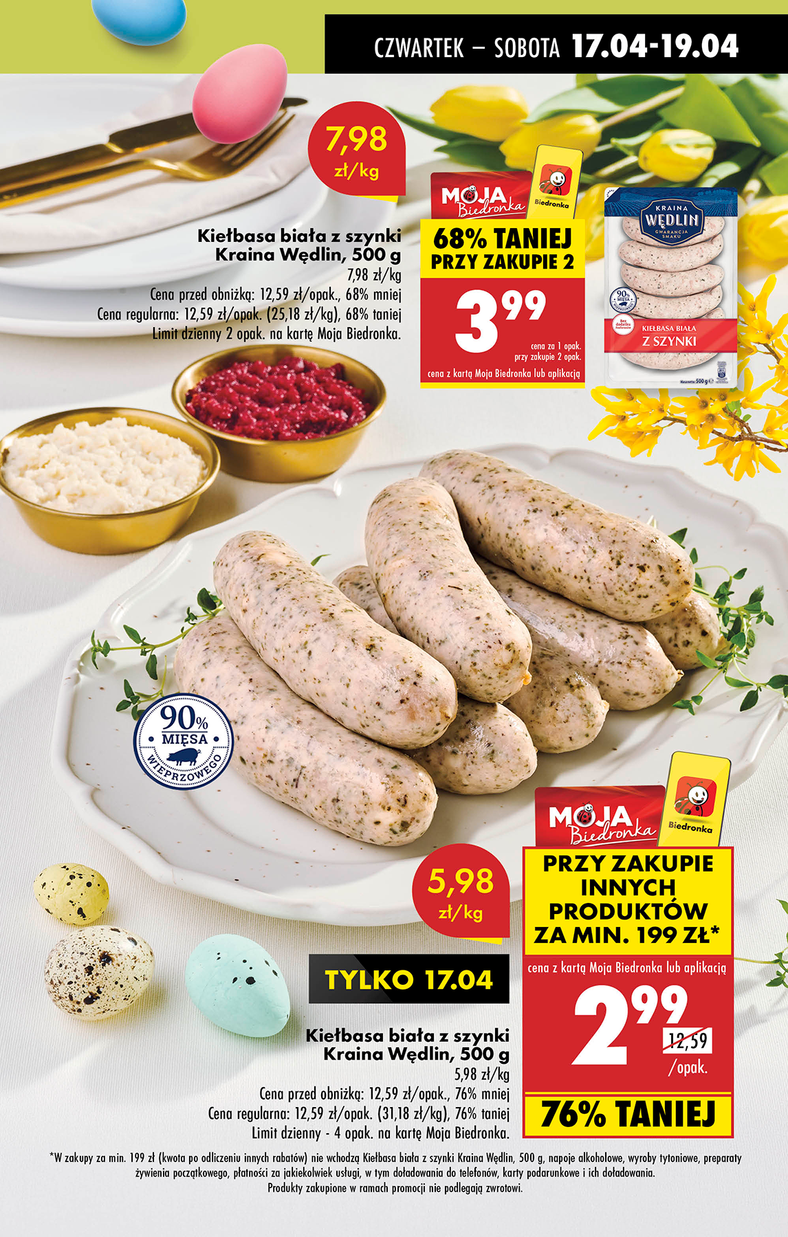 biedronka - Biedronka gazetka ważna od 17.04. - 23.04. - page: 3