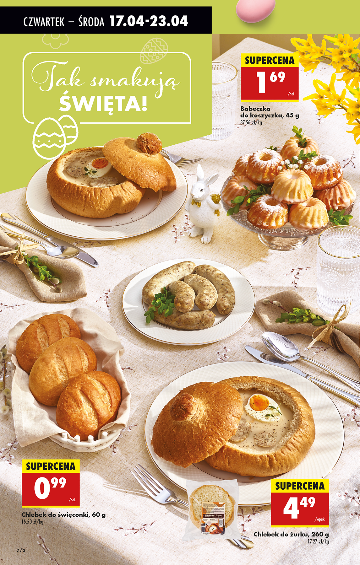 biedronka - Biedronka gazetka ważna od 17.04. - 23.04. - page: 2