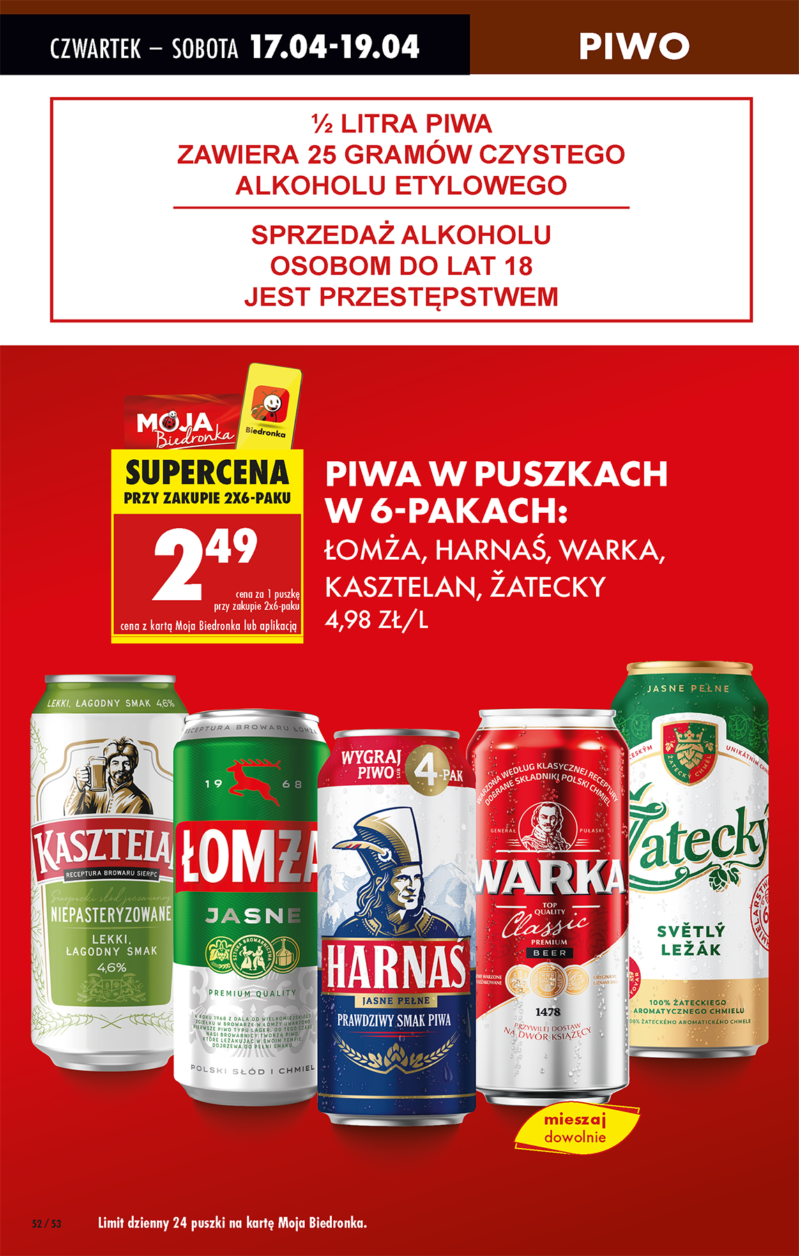 biedronka - Biedronka gazetka ważna od 17.04. - 23.04. - page: 64