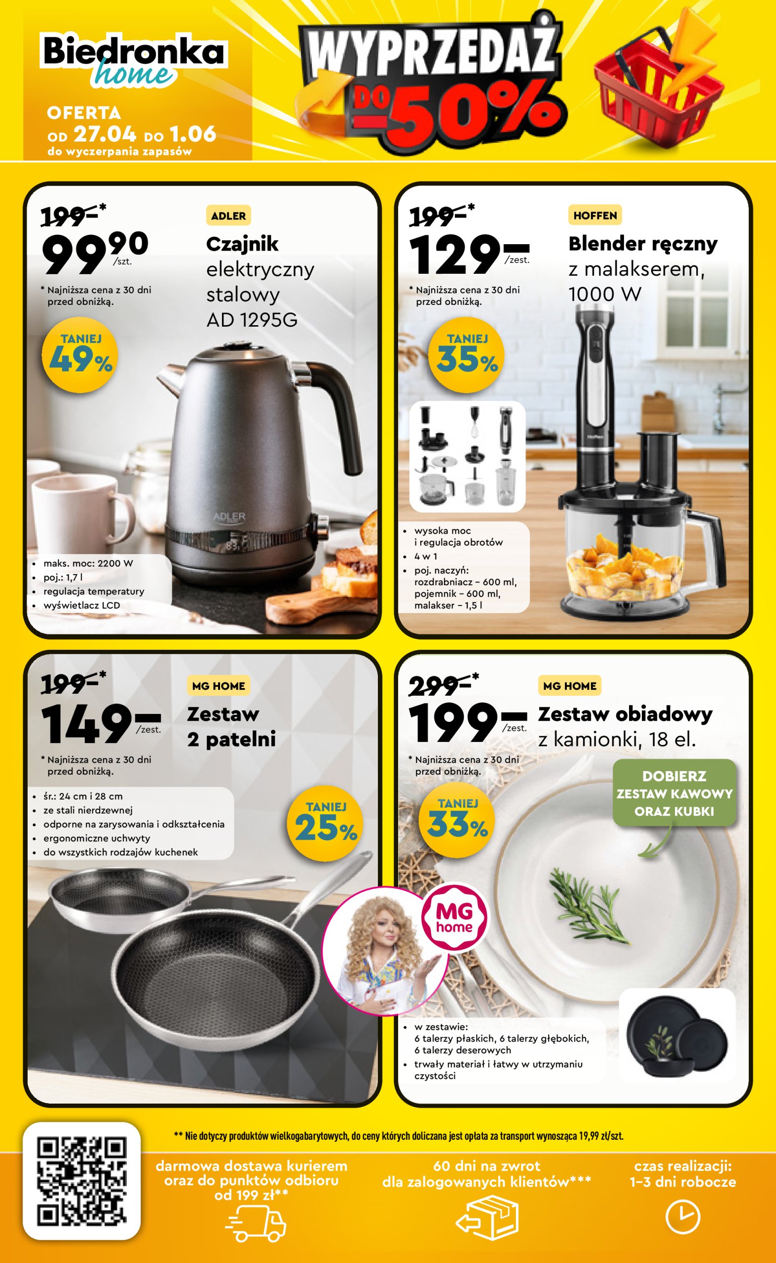 biedronka - Biedronka - Home gazetka ważna od 27.04. - 04.05. - page: 4