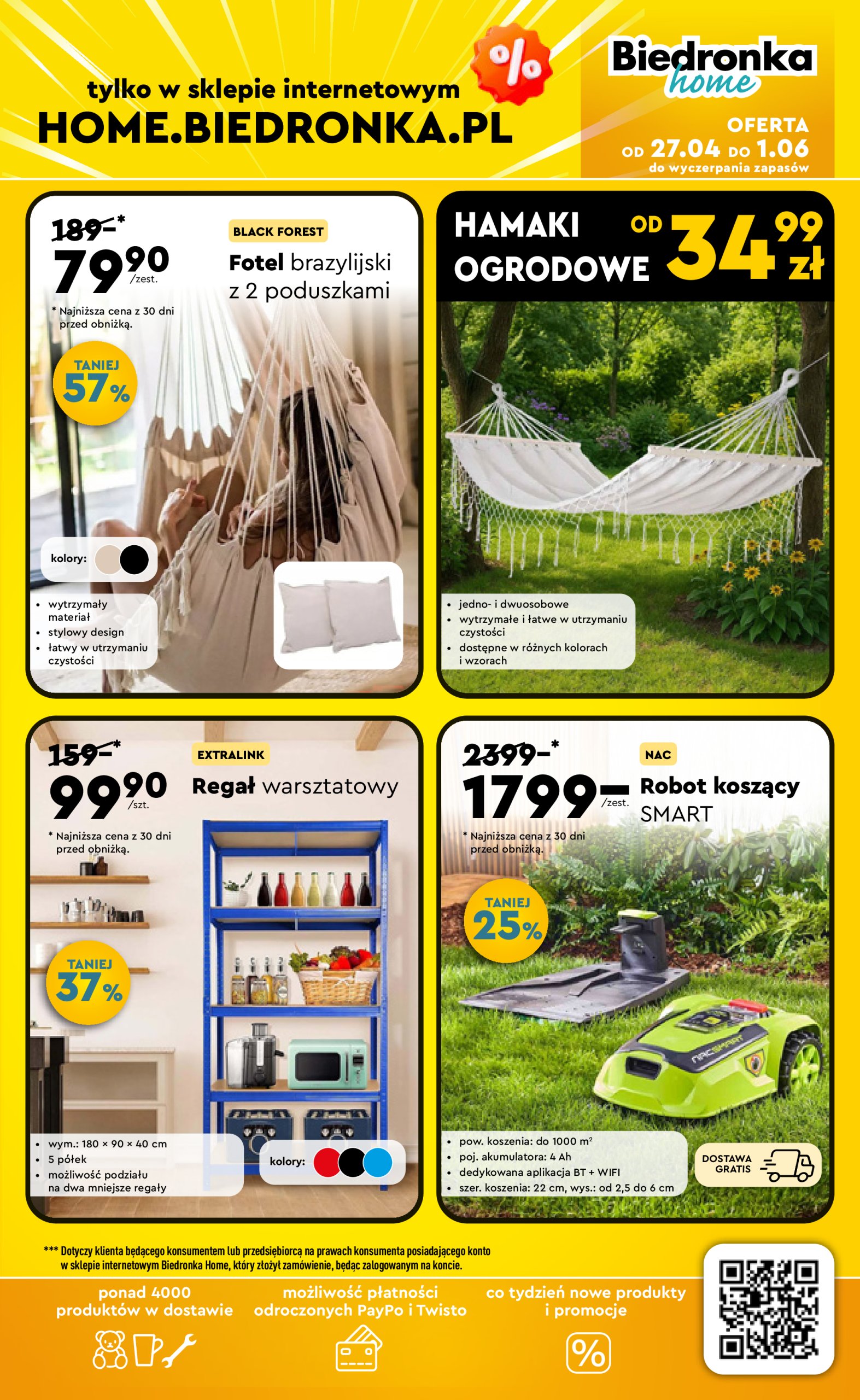 biedronka - Biedronka - Home gazetka ważna od 27.04. - 04.05. - page: 3