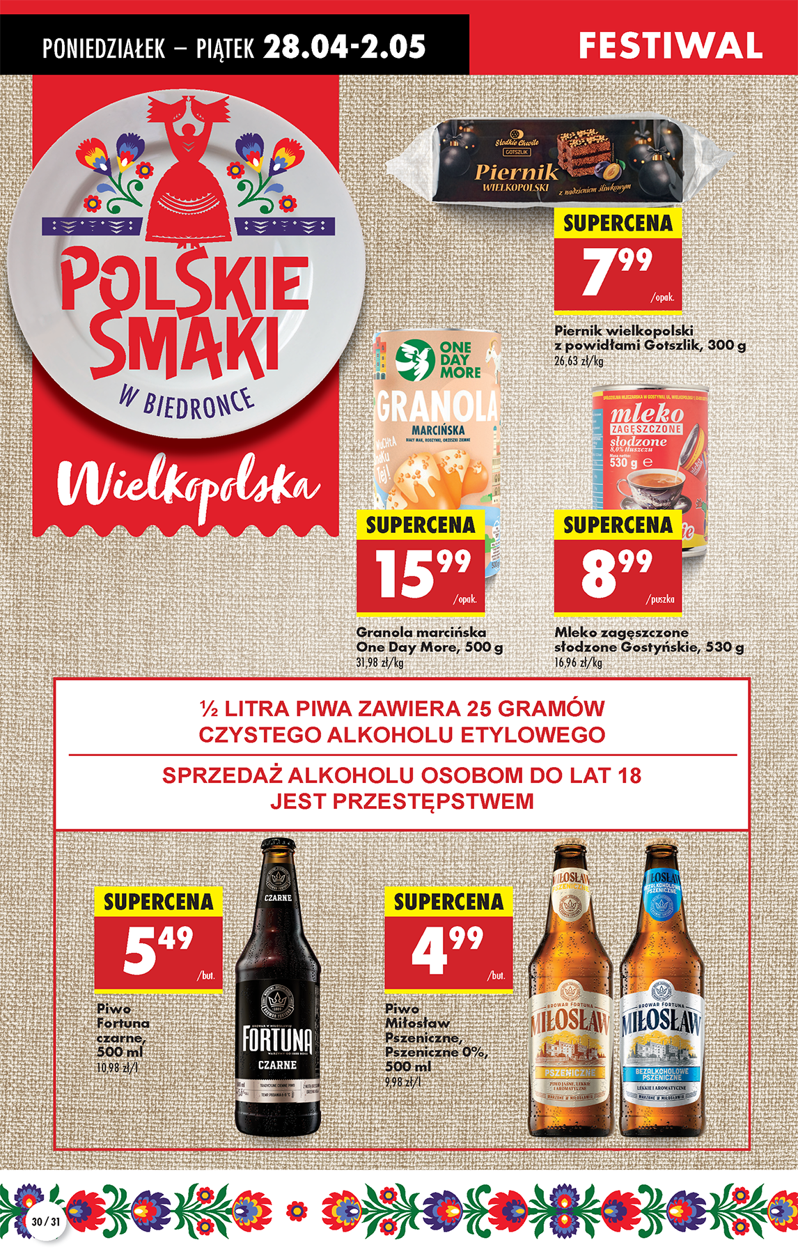 biedronka - Biedronka gazetka ważna od 28.04. - 02.05. - page: 36 biedronka - Biedronka gazetka ważna od 28.04. - 02.05. - page: 36