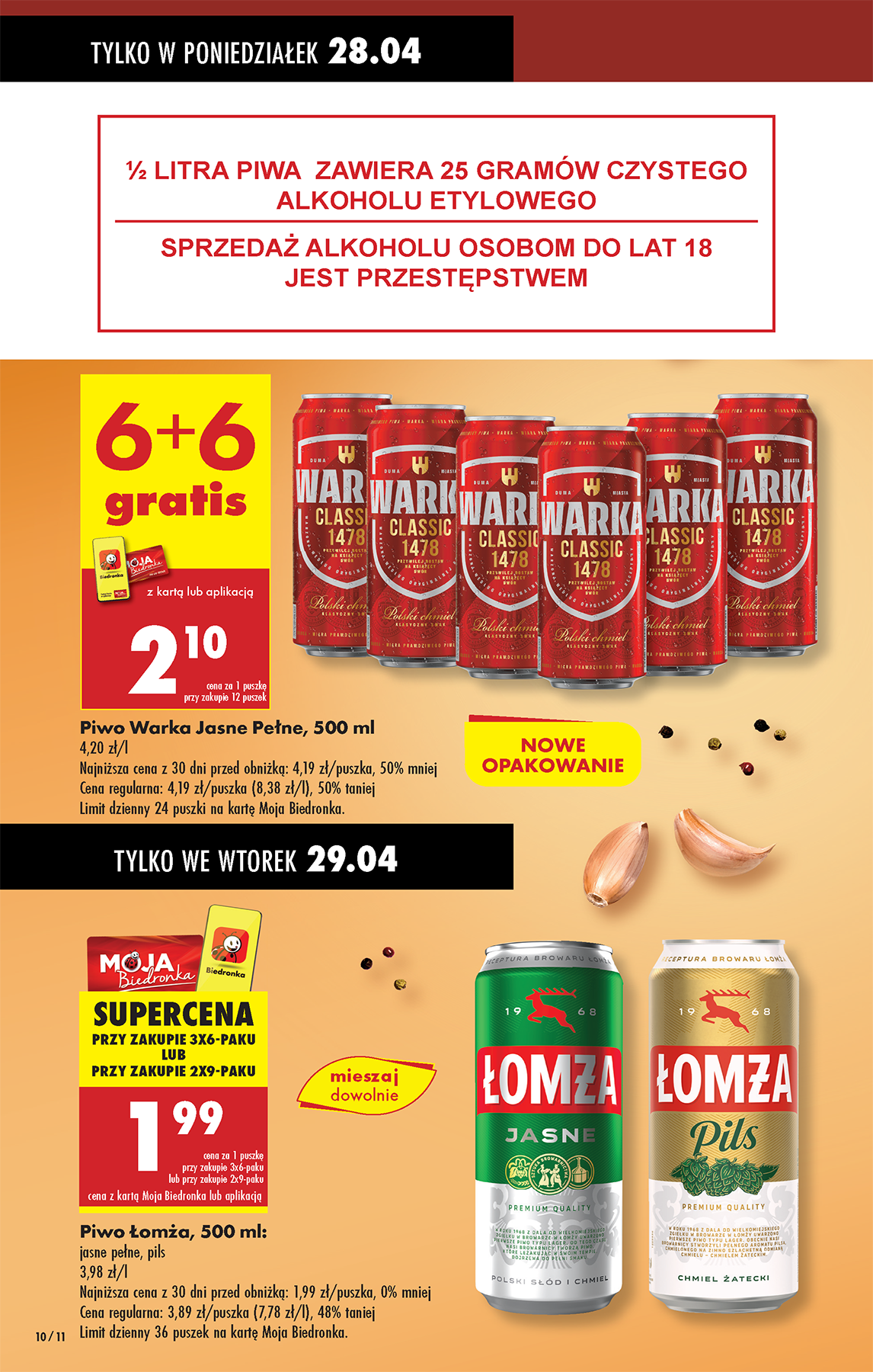 biedronka - Biedronka gazetka ważna od 28.04. - 02.05. - page: 12 biedronka - Biedronka gazetka ważna od 28.04. - 02.05. - page: 12