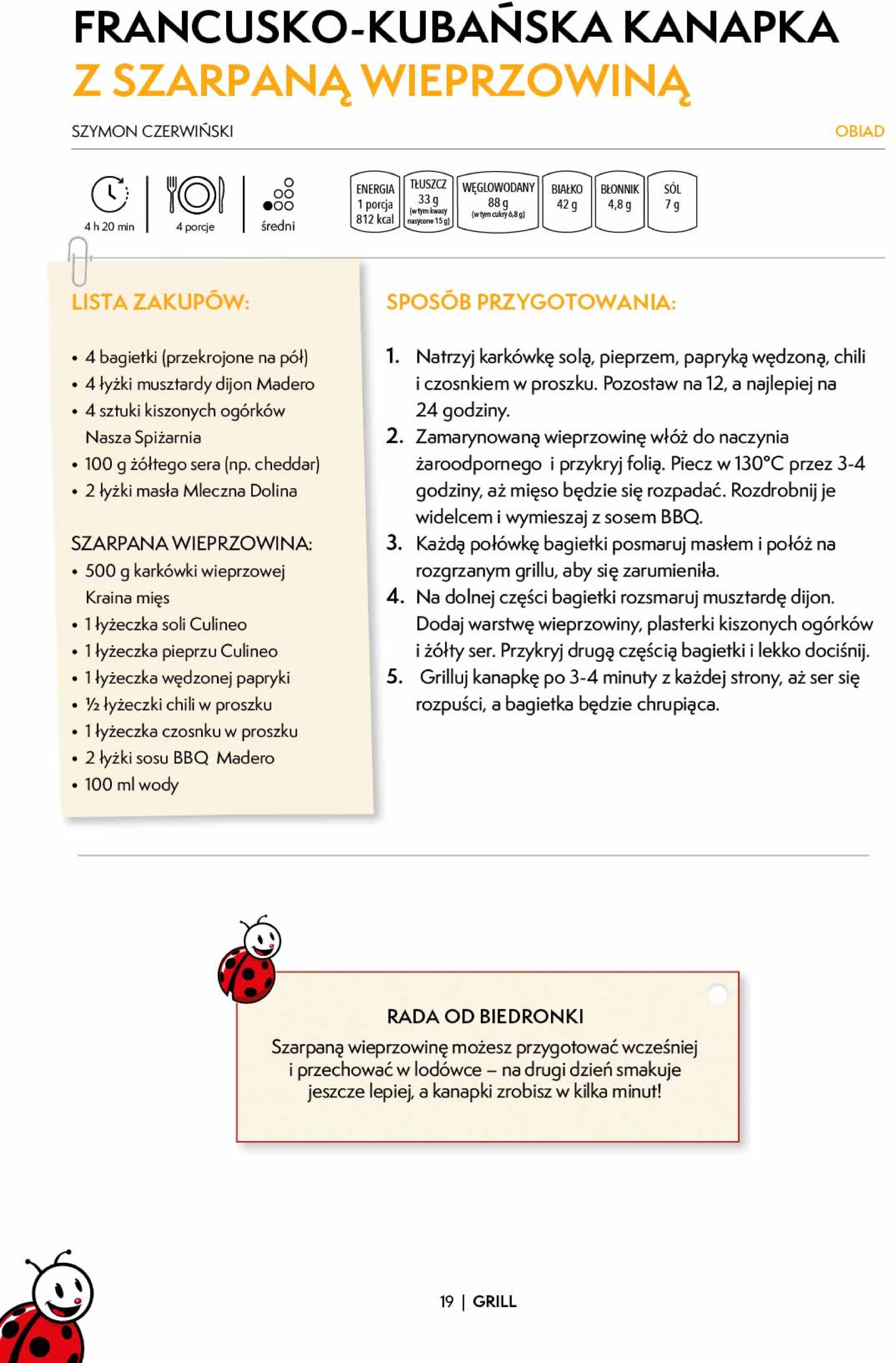 biedronka - Biedronka - Czas na grill gazetka ważna od 01.05. - 31.05. - page: 19 biedronka - Biedronka - Czas na grill gazetka ważna od 01.05. - 31.05. - page: 19