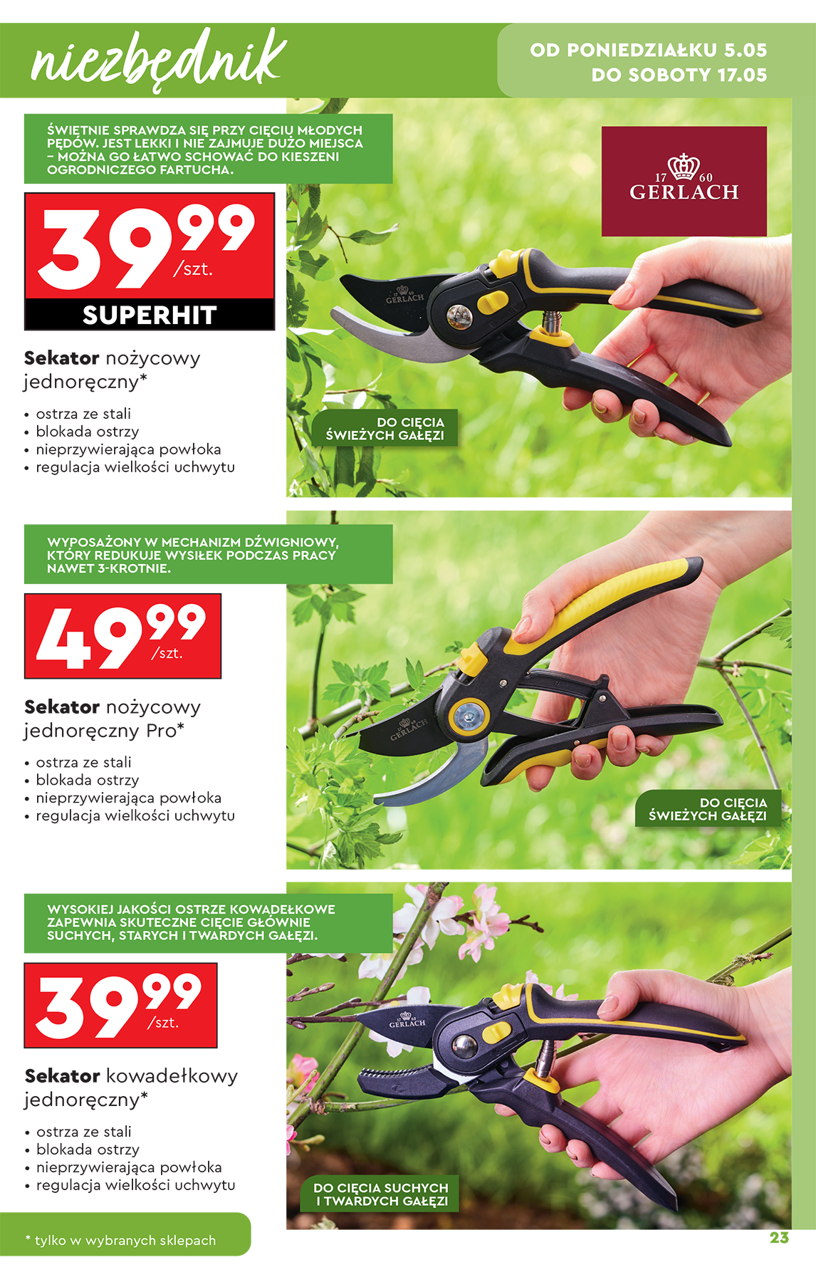biedronka - Biedronka - Okazje tygodnia gazetka ważna od 05.05. - 17.05. - page: 23 biedronka - Biedronka - Okazje tygodnia gazetka ważna od 05.05. - 17.05. - page: 23