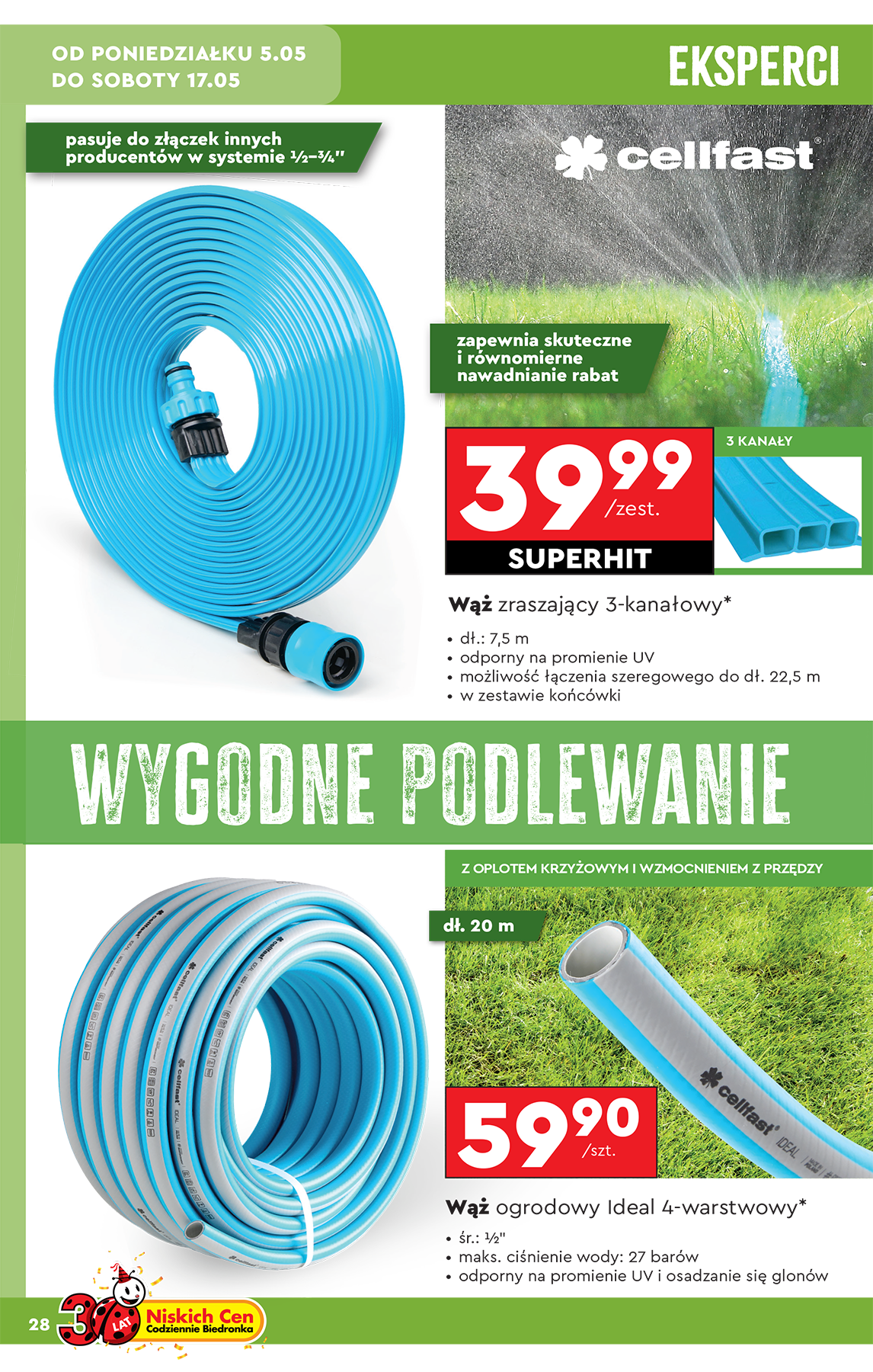 biedronka - Biedronka - Okazje tygodnia gazetka ważna od 05.05. - 17.05. - page: 28 biedronka - Biedronka - Okazje tygodnia gazetka ważna od 05.05. - 17.05. - page: 28