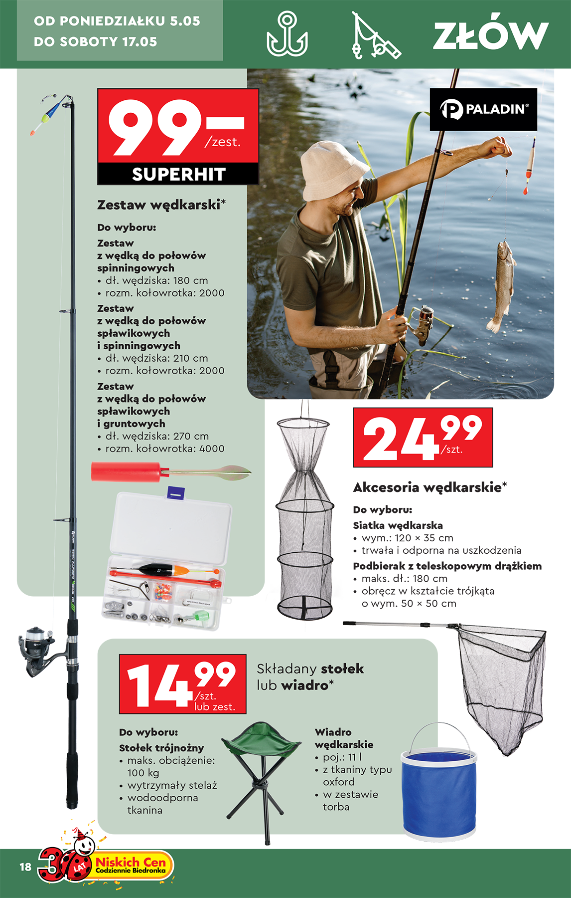biedronka - Biedronka - Okazje tygodnia gazetka ważna od 05.05. - 17.05. - page: 18 biedronka - Biedronka - Okazje tygodnia gazetka ważna od 05.05. - 17.05. - page: 18