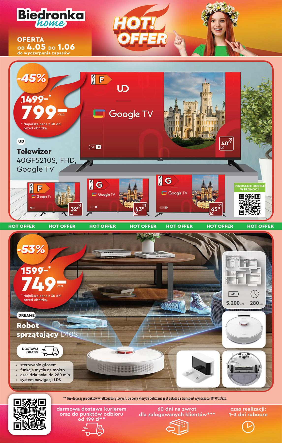 biedronka - Biedronka - Okazje tygodnia gazetka ważna od 05.05. - 17.05. - page: 54 biedronka - Biedronka - Okazje tygodnia gazetka ważna od 05.05. - 17.05. - page: 54
