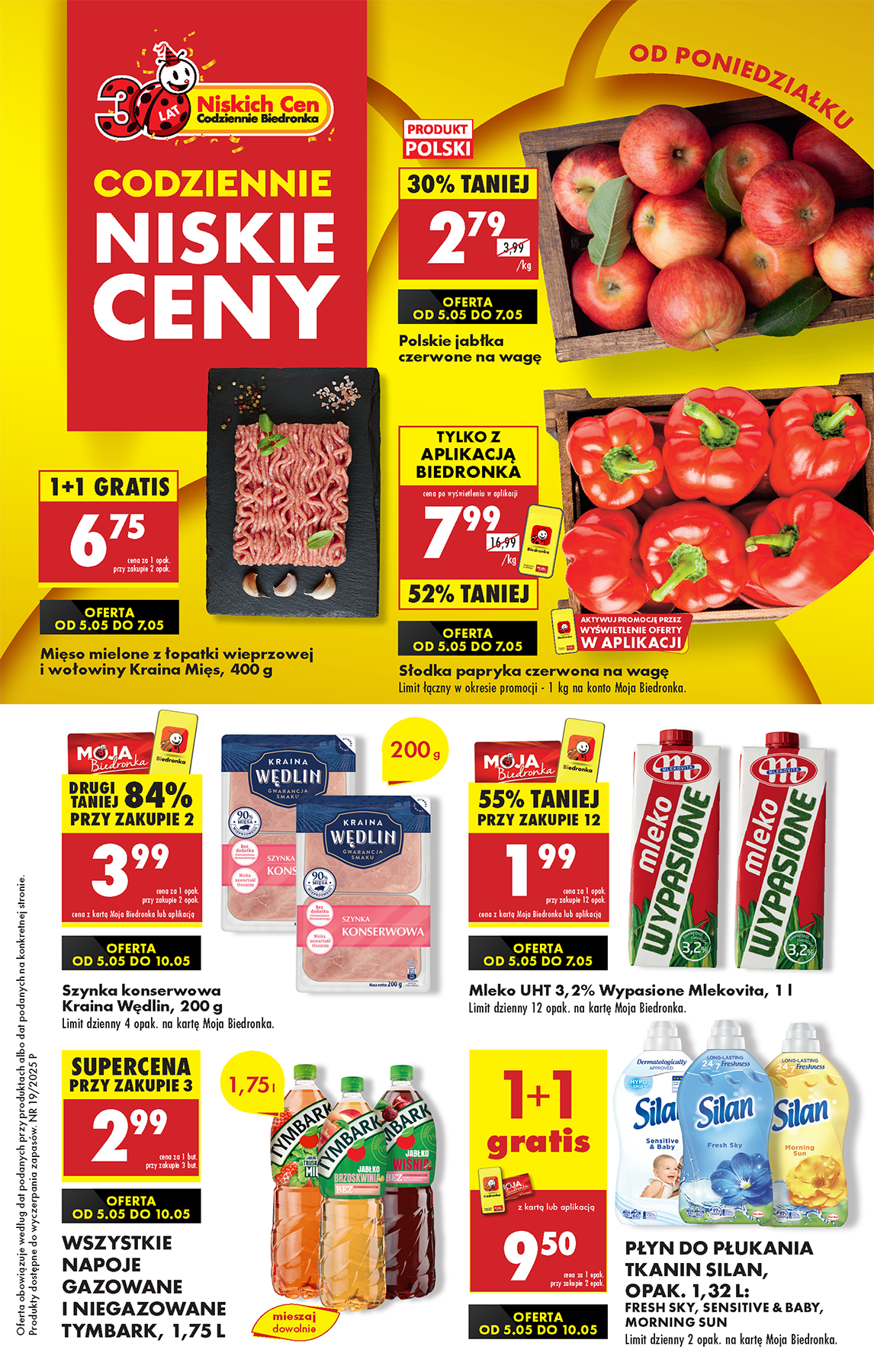 biedronka - Biedronka gazetka ważna od 05.05. - 10.05.