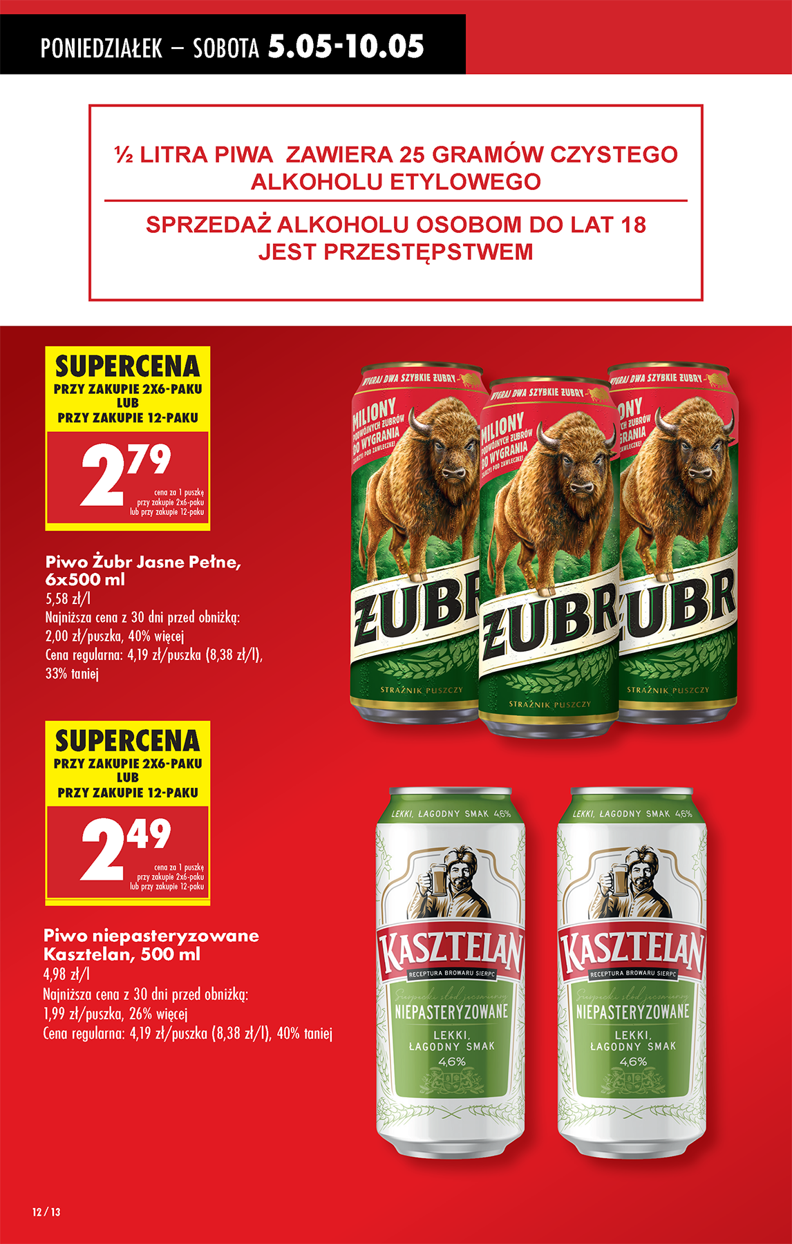 biedronka - Biedronka gazetka ważna od 05.05. - 10.05. - page: 12 biedronka - Biedronka gazetka ważna od 05.05. - 10.05. - page: 12