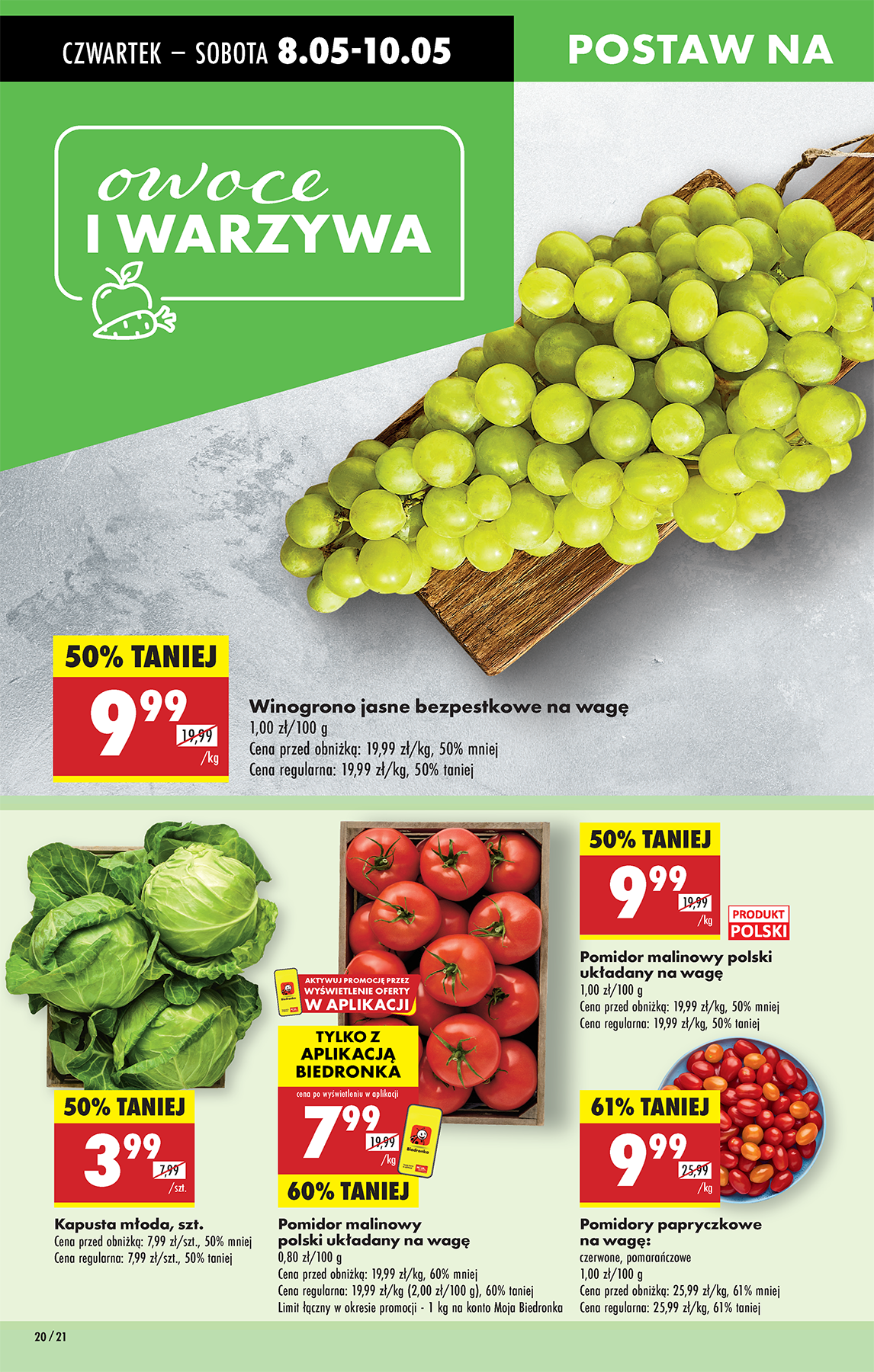 biedronka - Biedronka gazetka ważna od 08.05. - 14.05. - page: 20 biedronka - Biedronka gazetka ważna od 08.05. - 14.05. - page: 20
