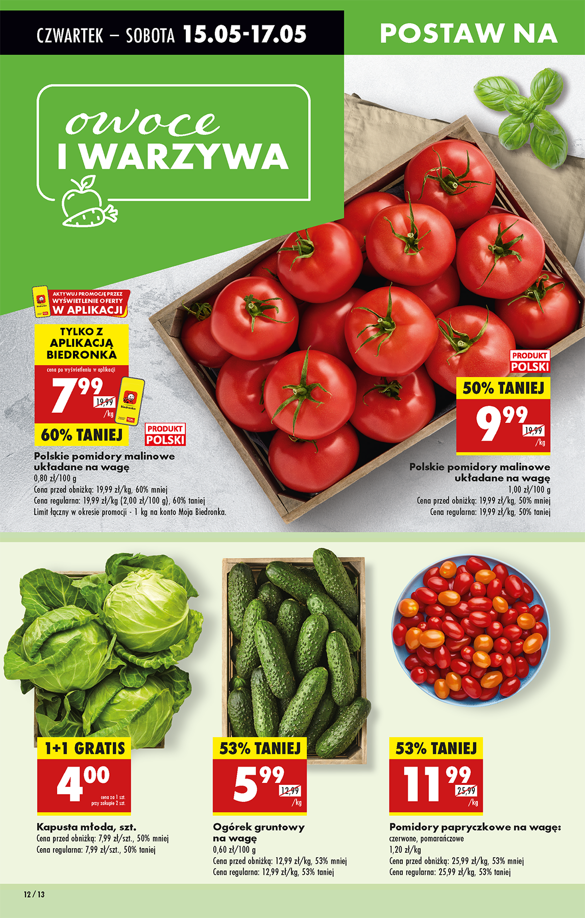 biedronka - Biedronka gazetka ważna od 15.05. - 21.05. - page: 14 biedronka - Biedronka gazetka ważna od 15.05. - 21.05. - page: 14