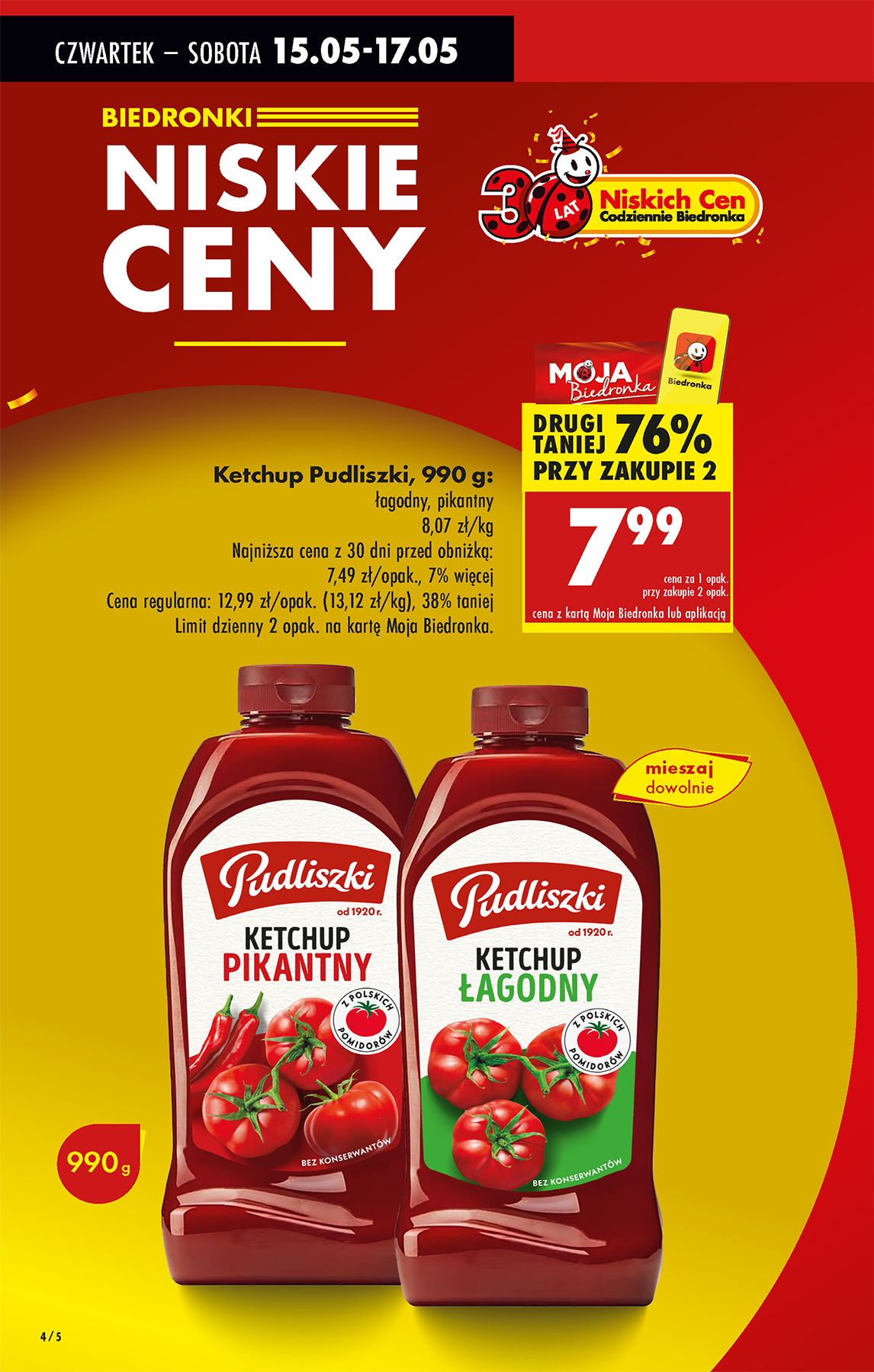 biedronka - Biedronka gazetka ważna od 15.05. - 21.05. - page: 4 biedronka - Biedronka gazetka ważna od 15.05. - 21.05. - page: 4