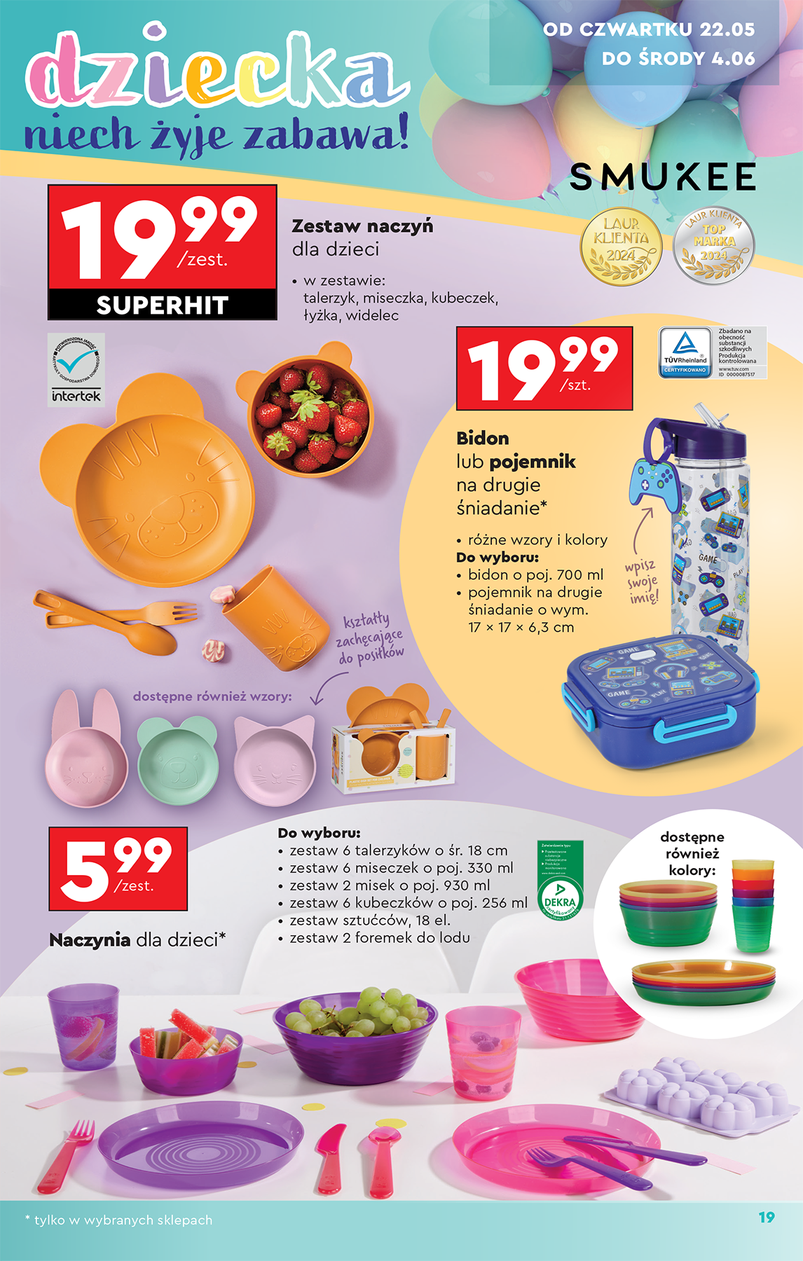 biedronka - Biedronka - Okazje tygodnia gazetka ważna od 17.05. - 23.05. - page: 20 biedronka - Biedronka - Okazje tygodnia gazetka ważna od 17.05. - 23.05. - page: 20
