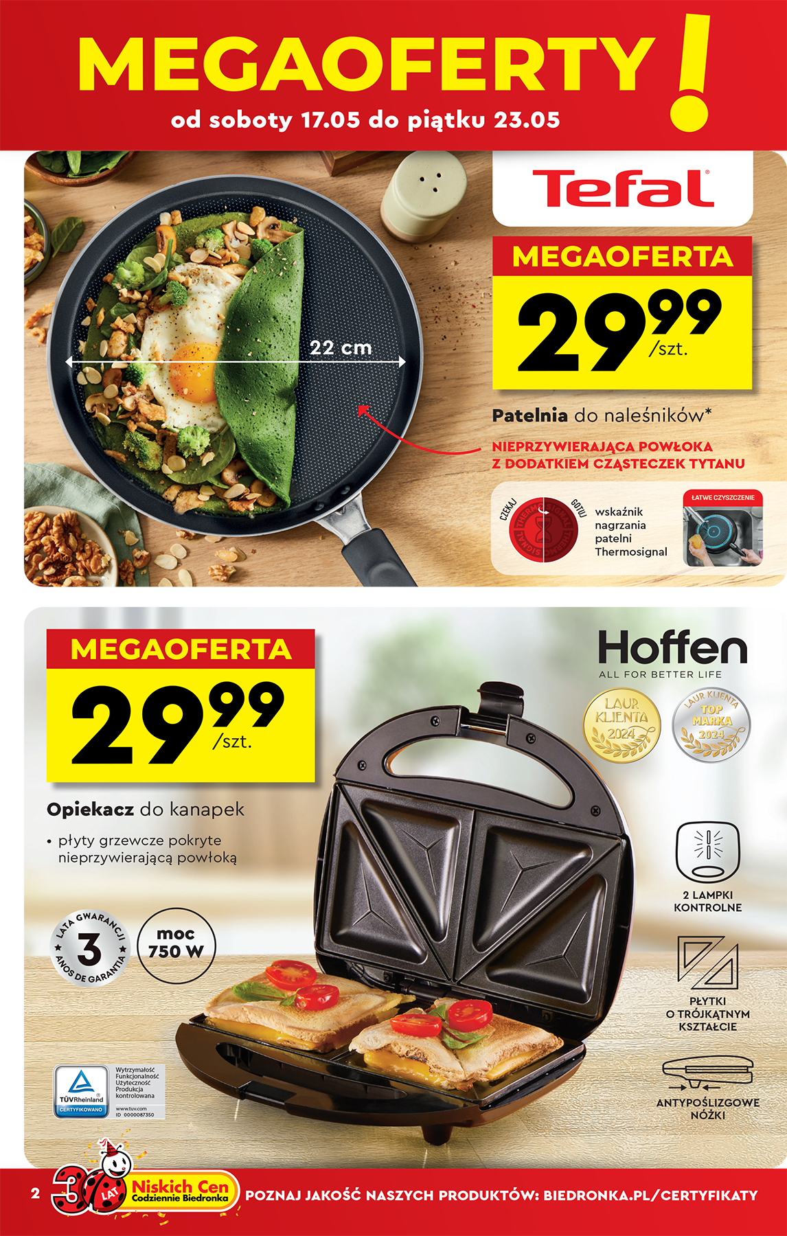 biedronka - Biedronka - Okazje tygodnia gazetka ważna od 17.05. - 23.05. - page: 3 biedronka - Biedronka - Okazje tygodnia gazetka ważna od 17.05. - 23.05. - page: 3