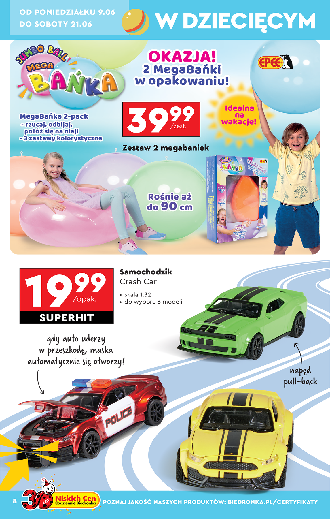 biedronka - Gazetka Biedronka - Okazje tygodnia ważna od 07.06. - 13.06. - page: 10 biedronka - Gazetka Biedronka - Okazje tygodnia ważna od 07.06. - 13.06. - page: 10